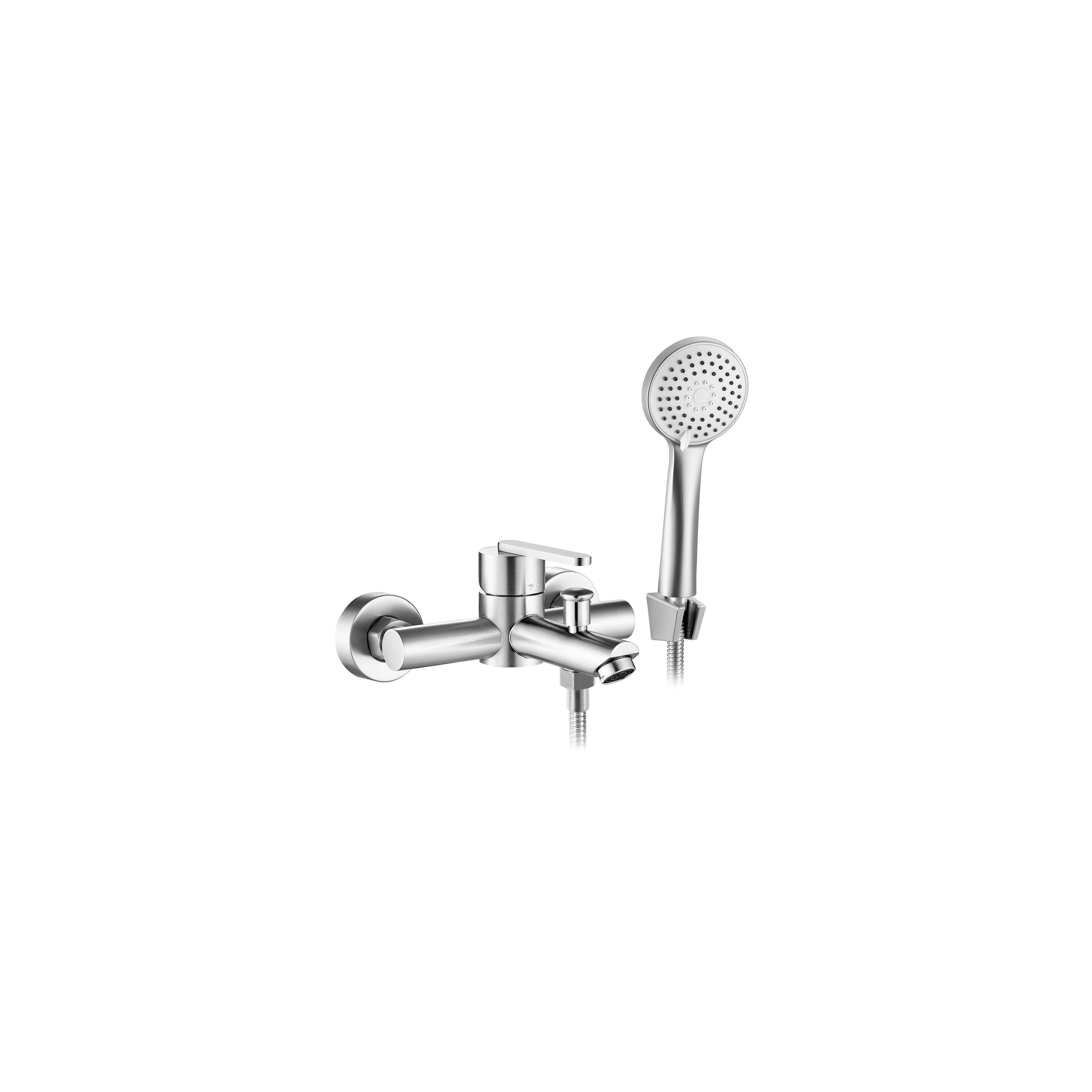 Wannenarmatur REA Ontario Brush Nickel