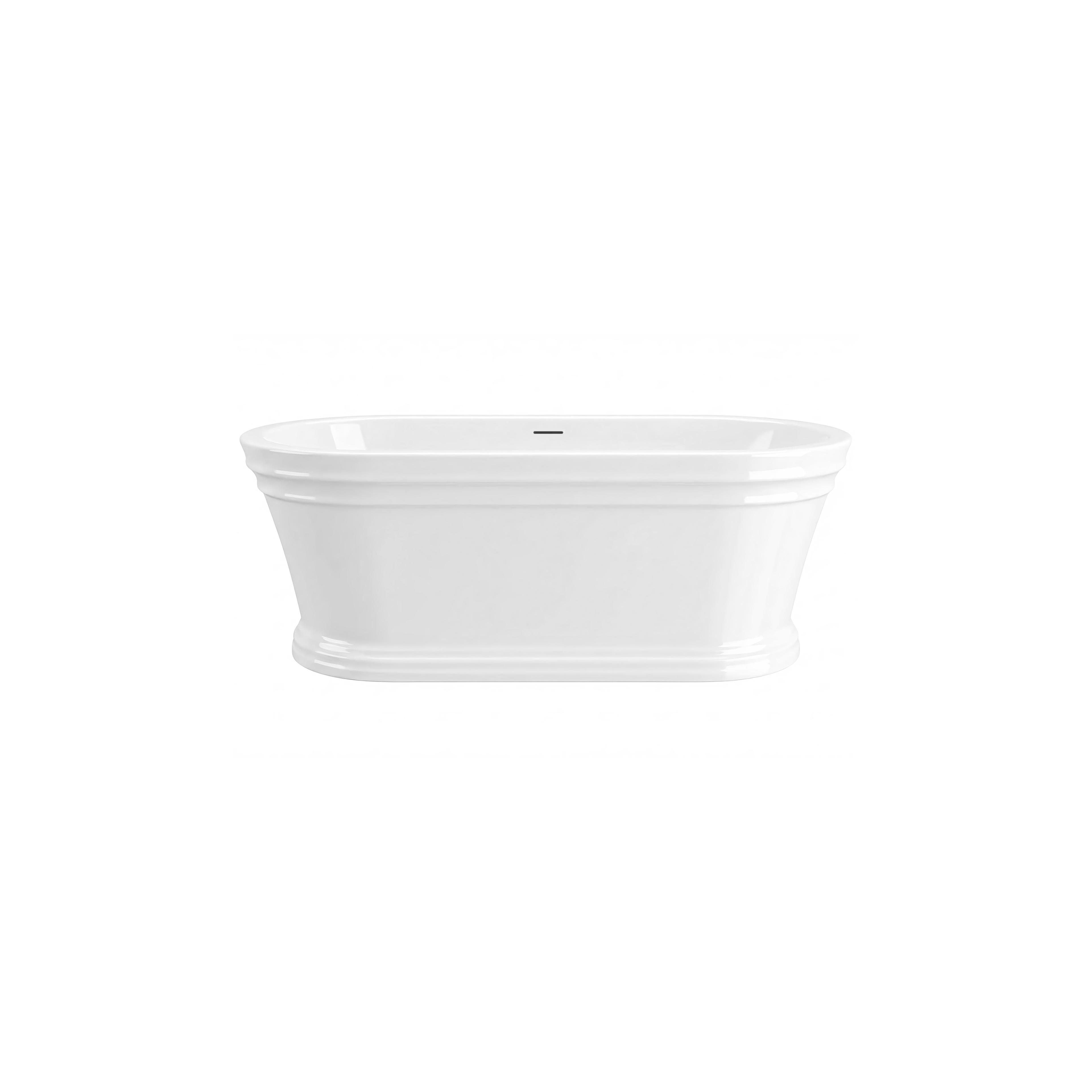 Freistehende Acrylbadewanne Olivia 170