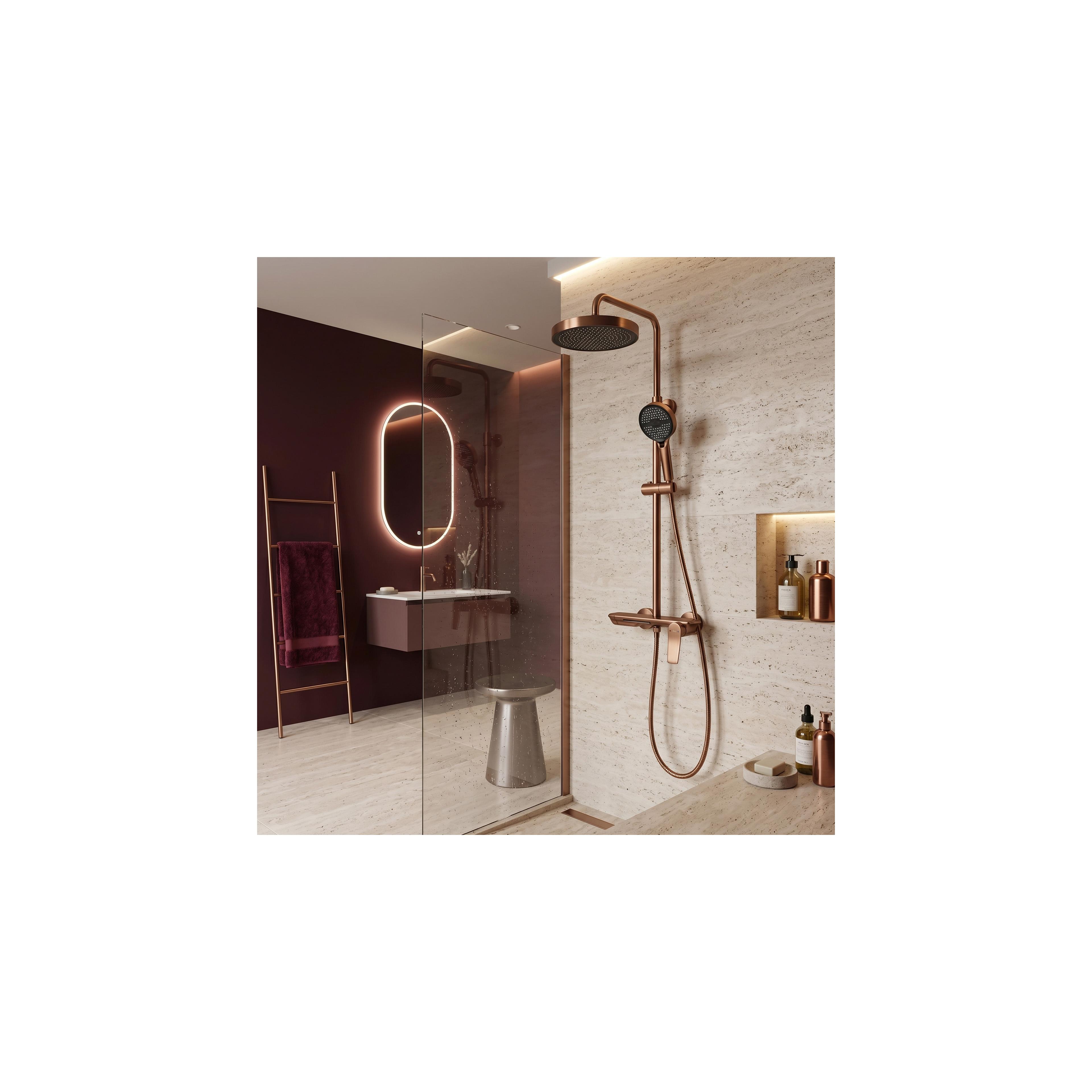 Shower set Rea Vision Brush Copper