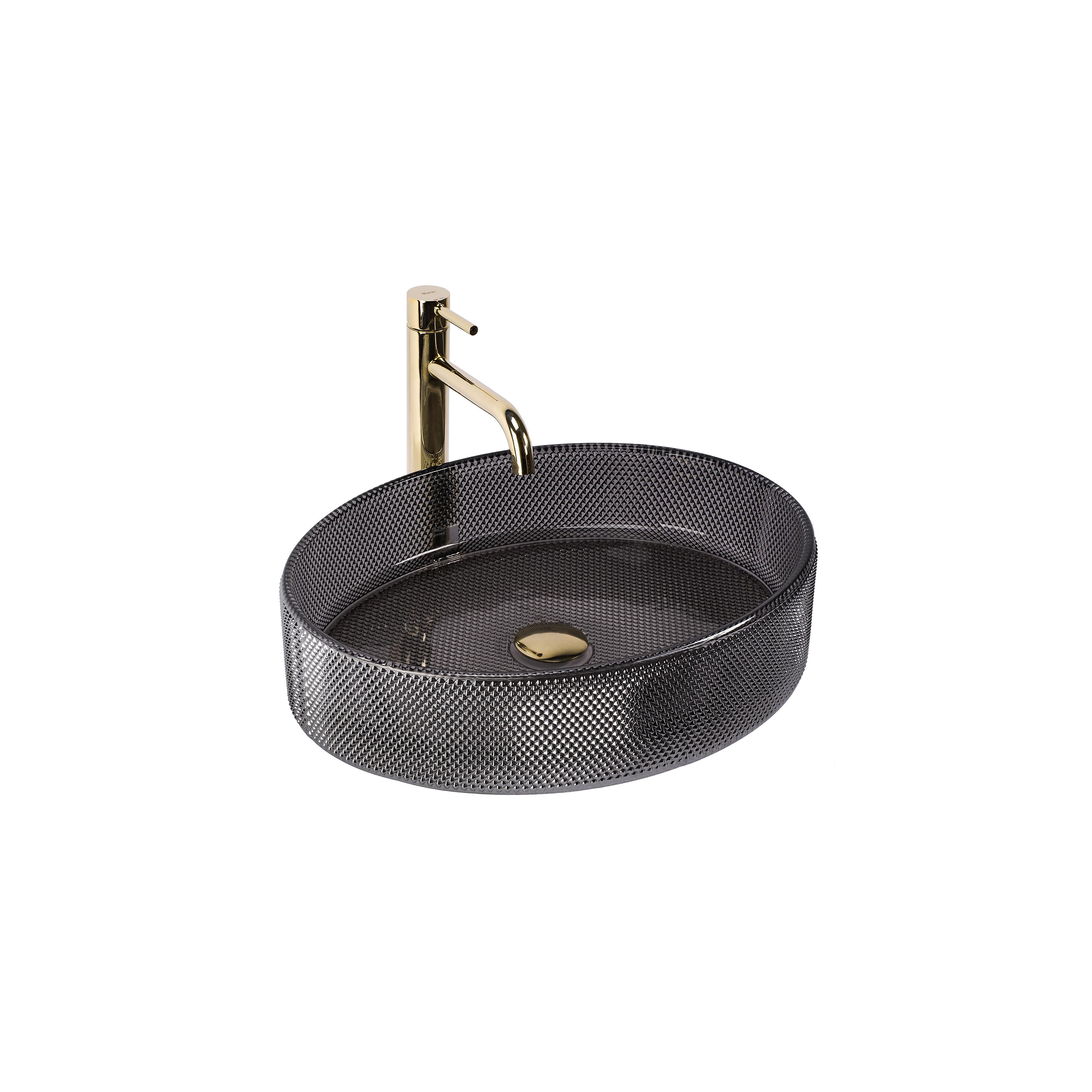 Countertop washbasin REA Mirella Black
