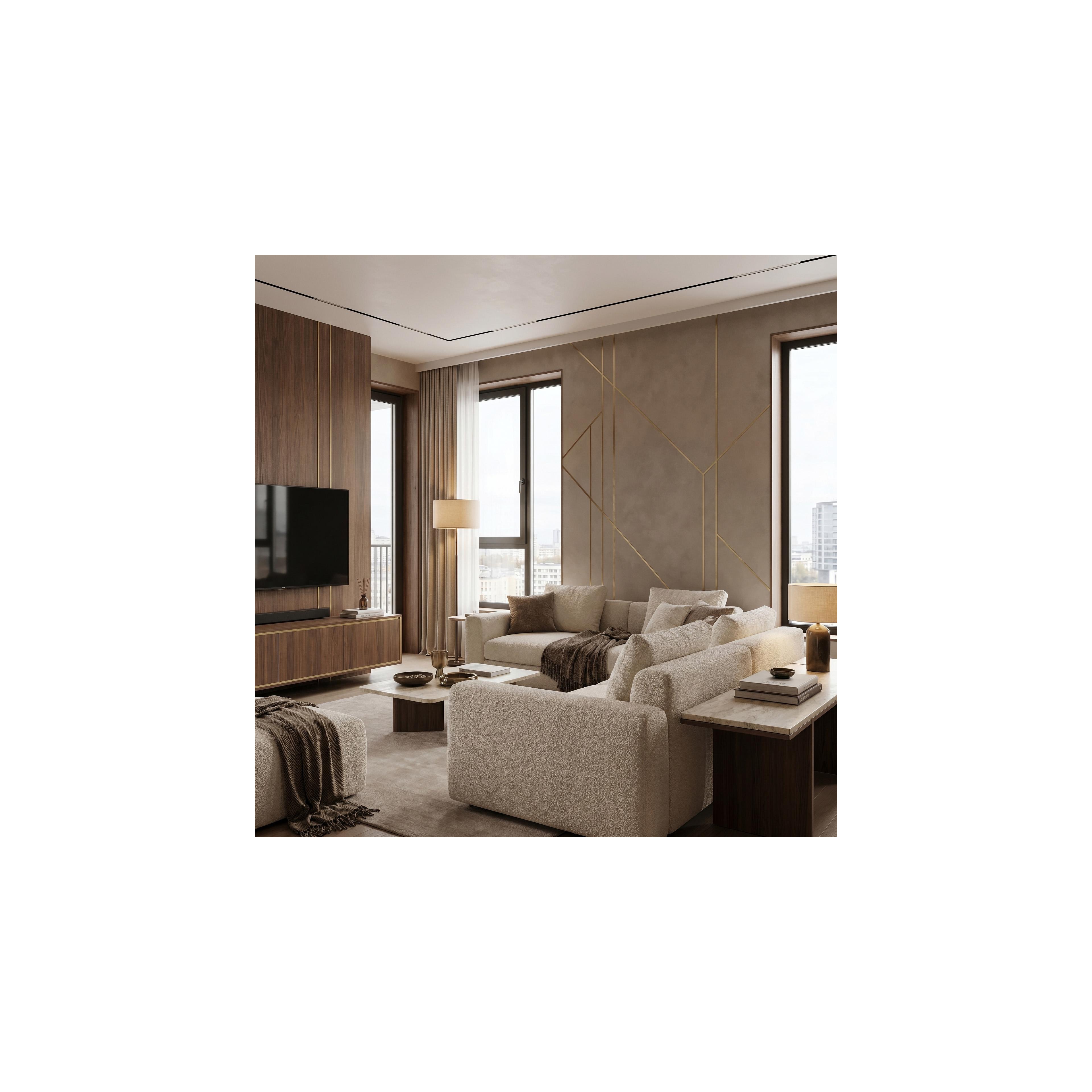 Selbstklebende Zierleiste Rea P14454 2cm Brush Gold