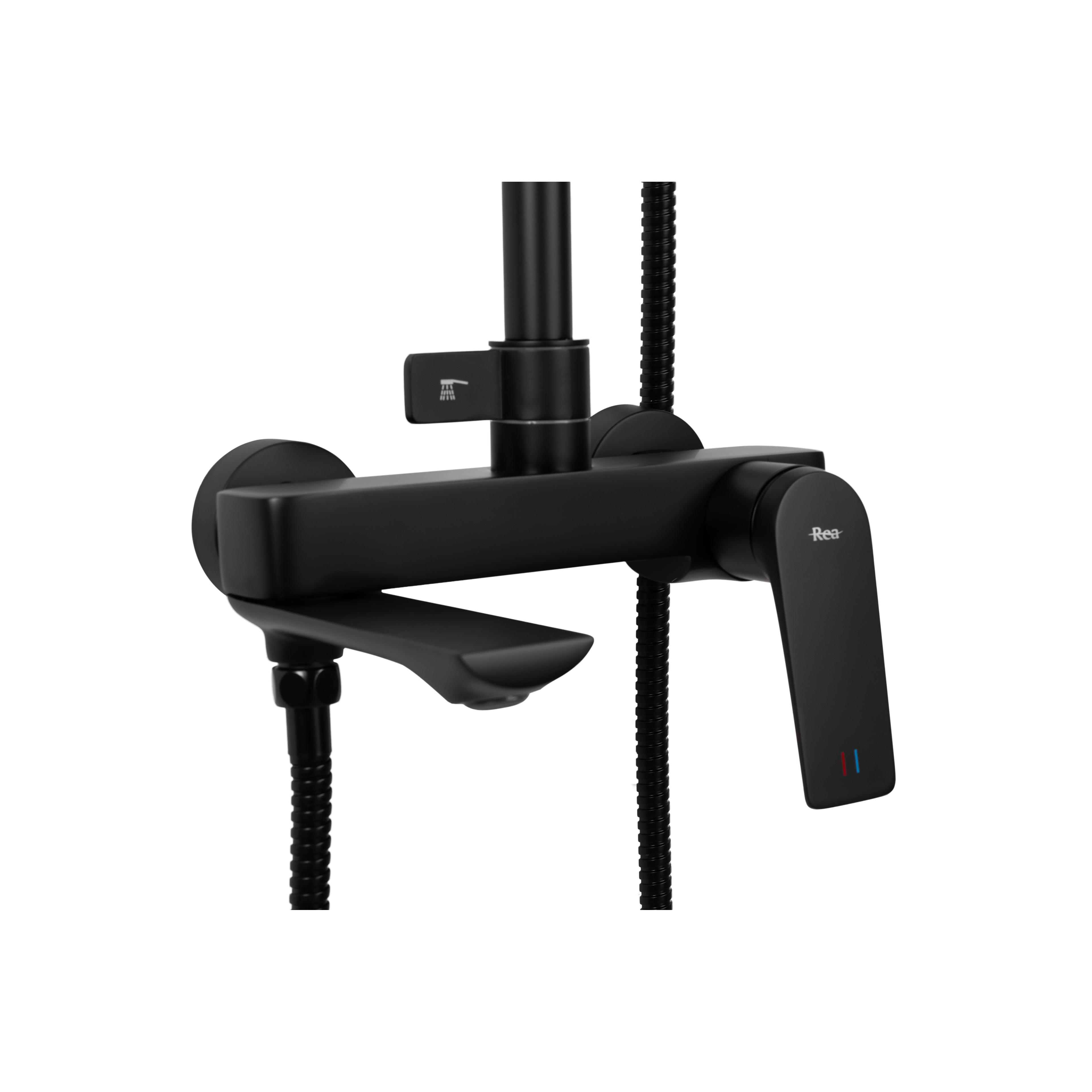 Conjunto de ducha REA AVALON BLACK