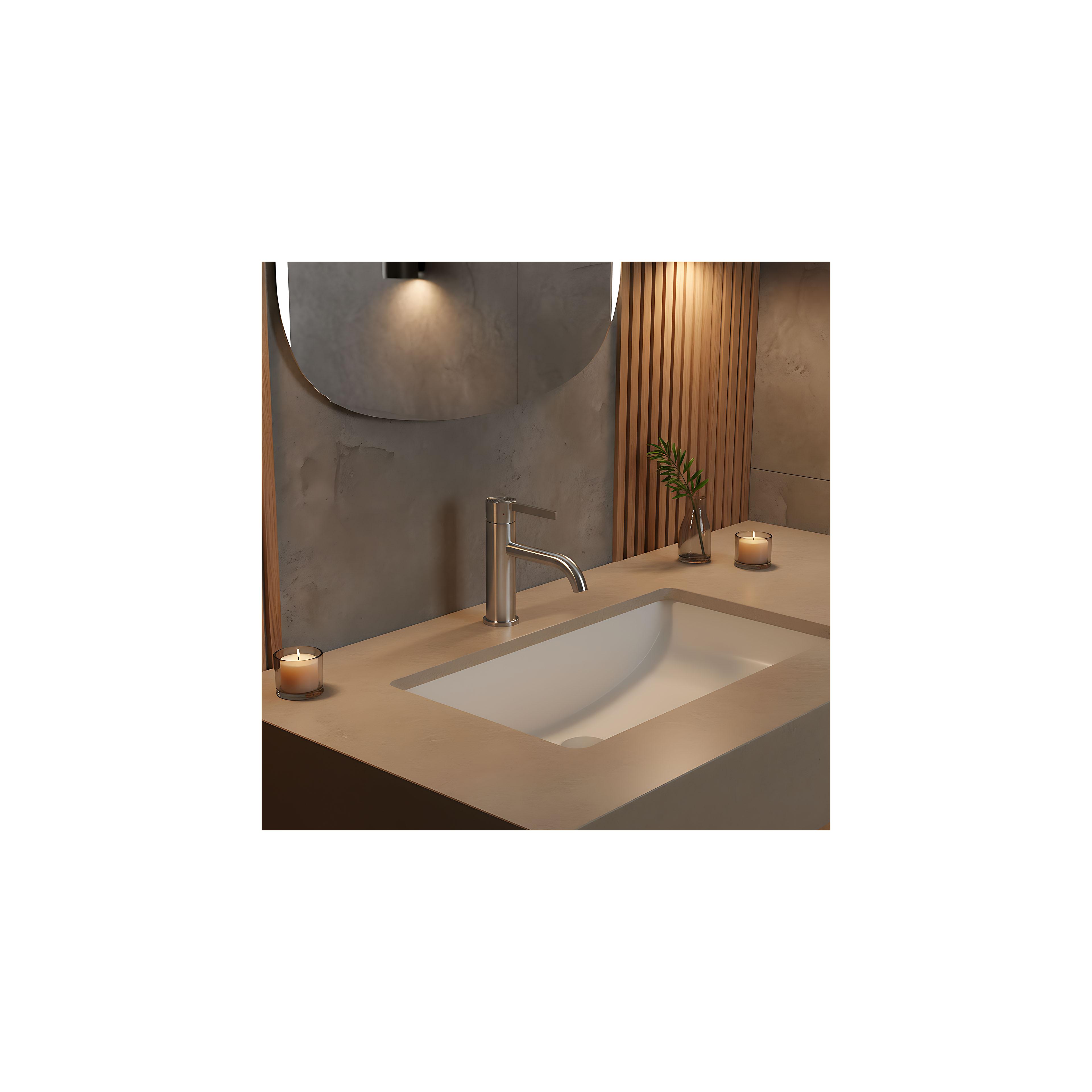 Bathroom faucet Rea Foster Brush Nickel Low