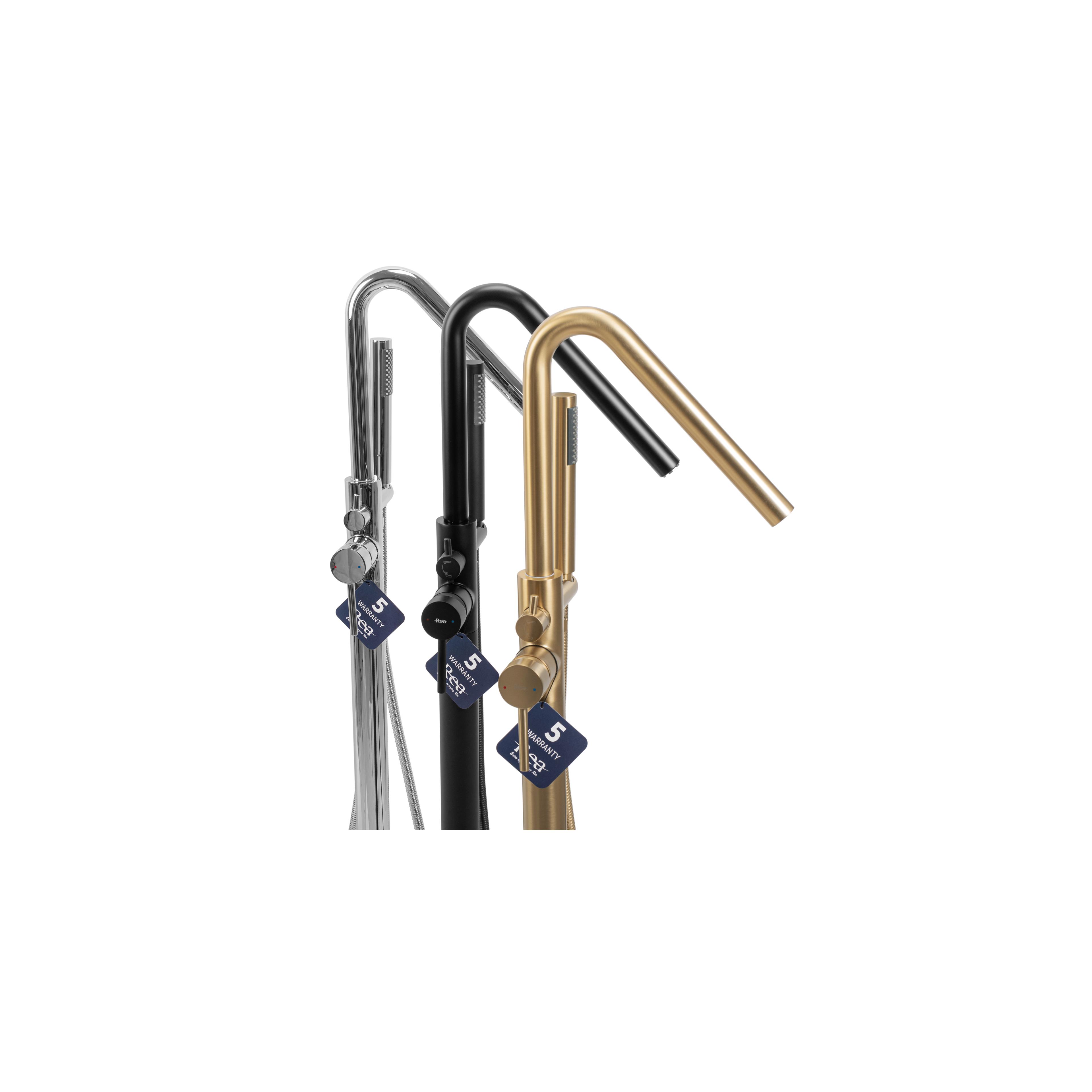 Frei stehende Armatur Rea ARAS Gold Brush
