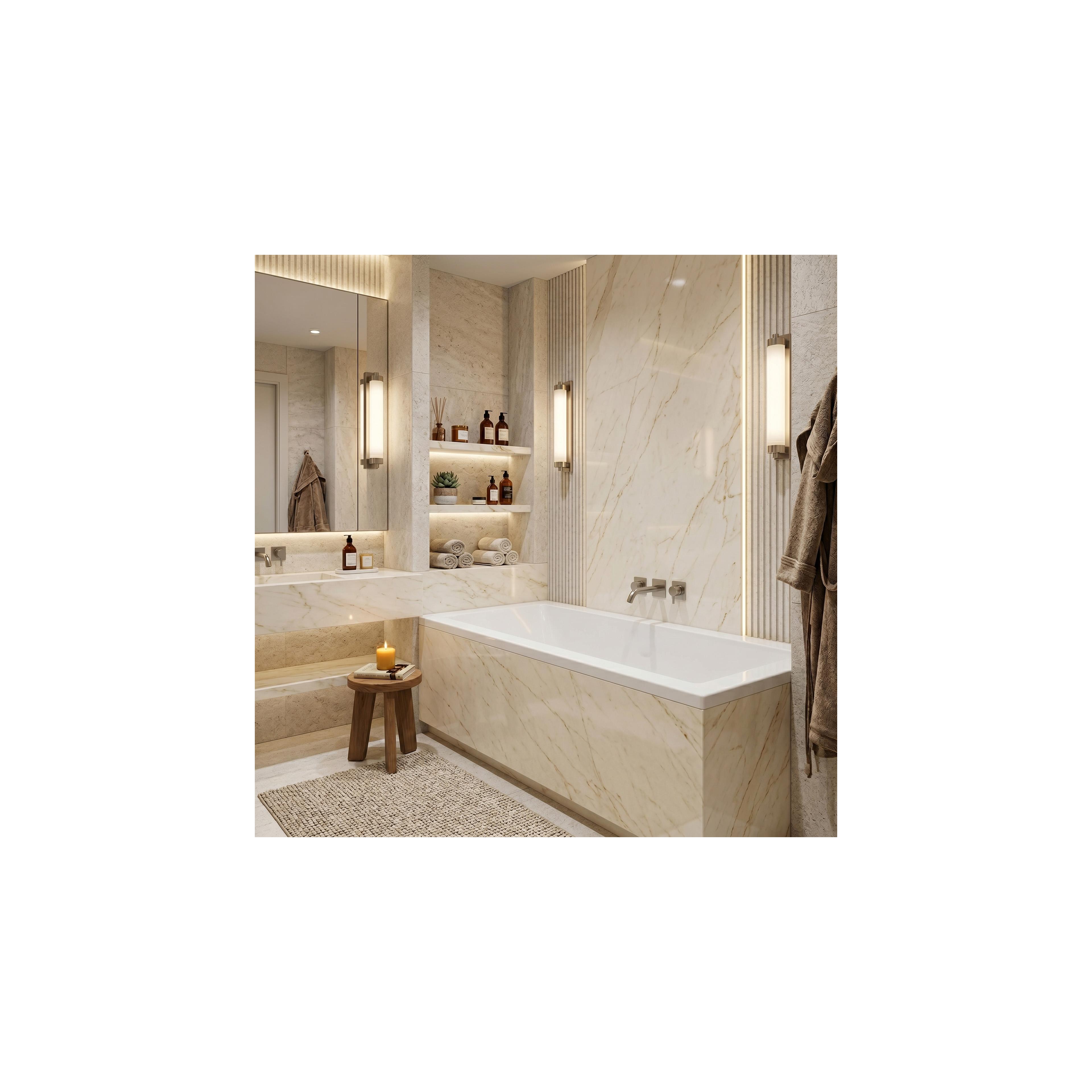 Acryl-Einbaubadewanne Rea Prima 150