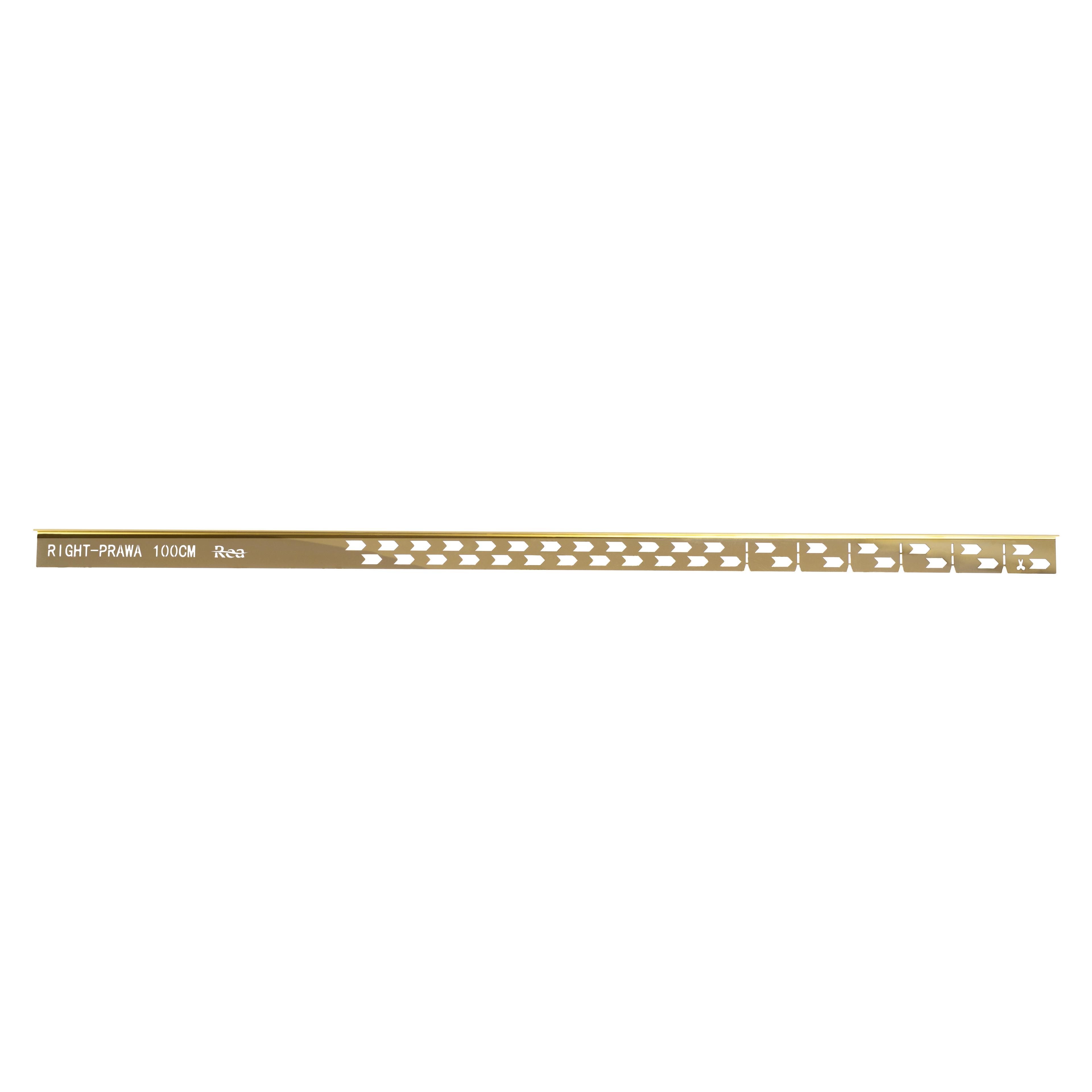Gefälleprofil 100cm Gold
