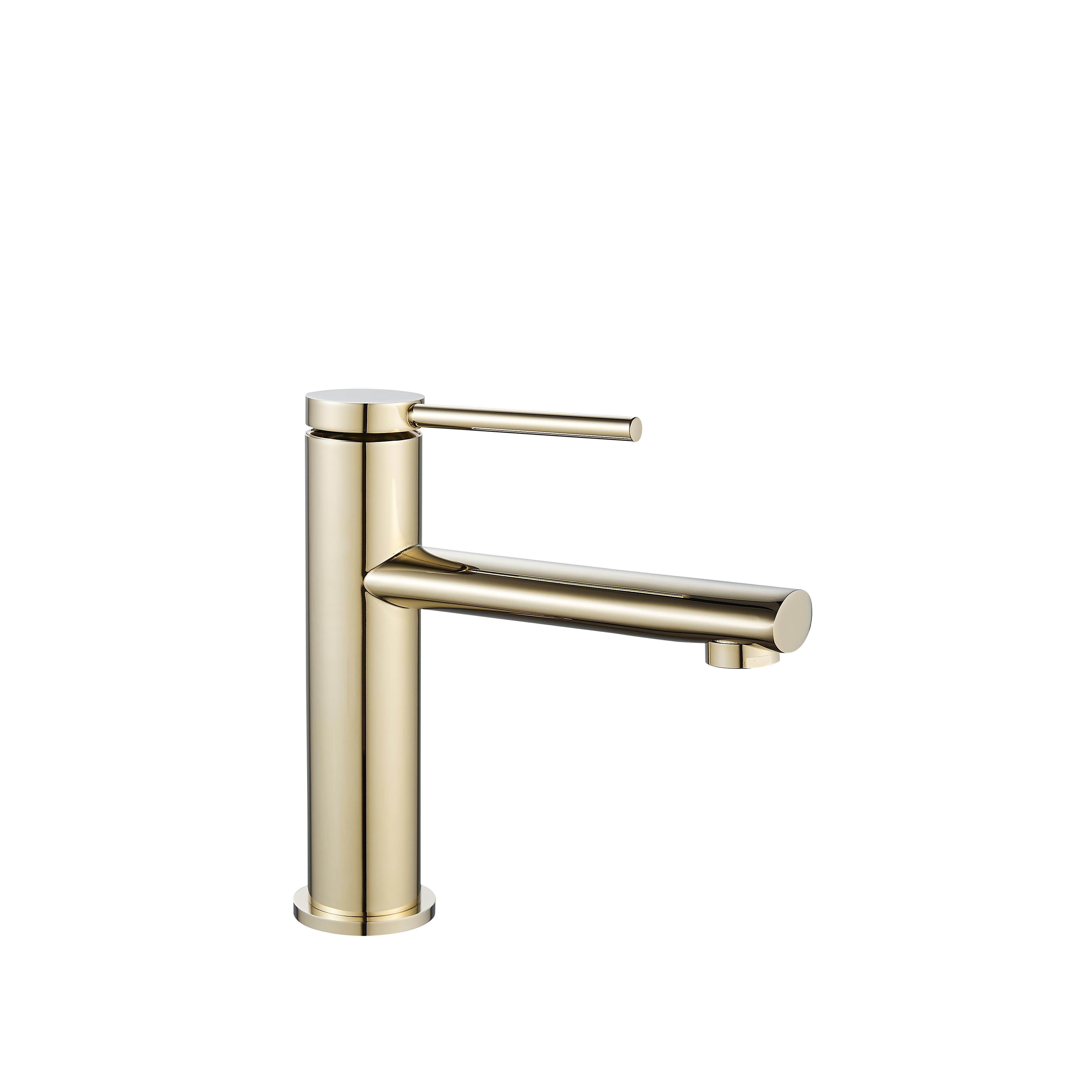Waschbeckenarmatur REA OVAL GOLD low
