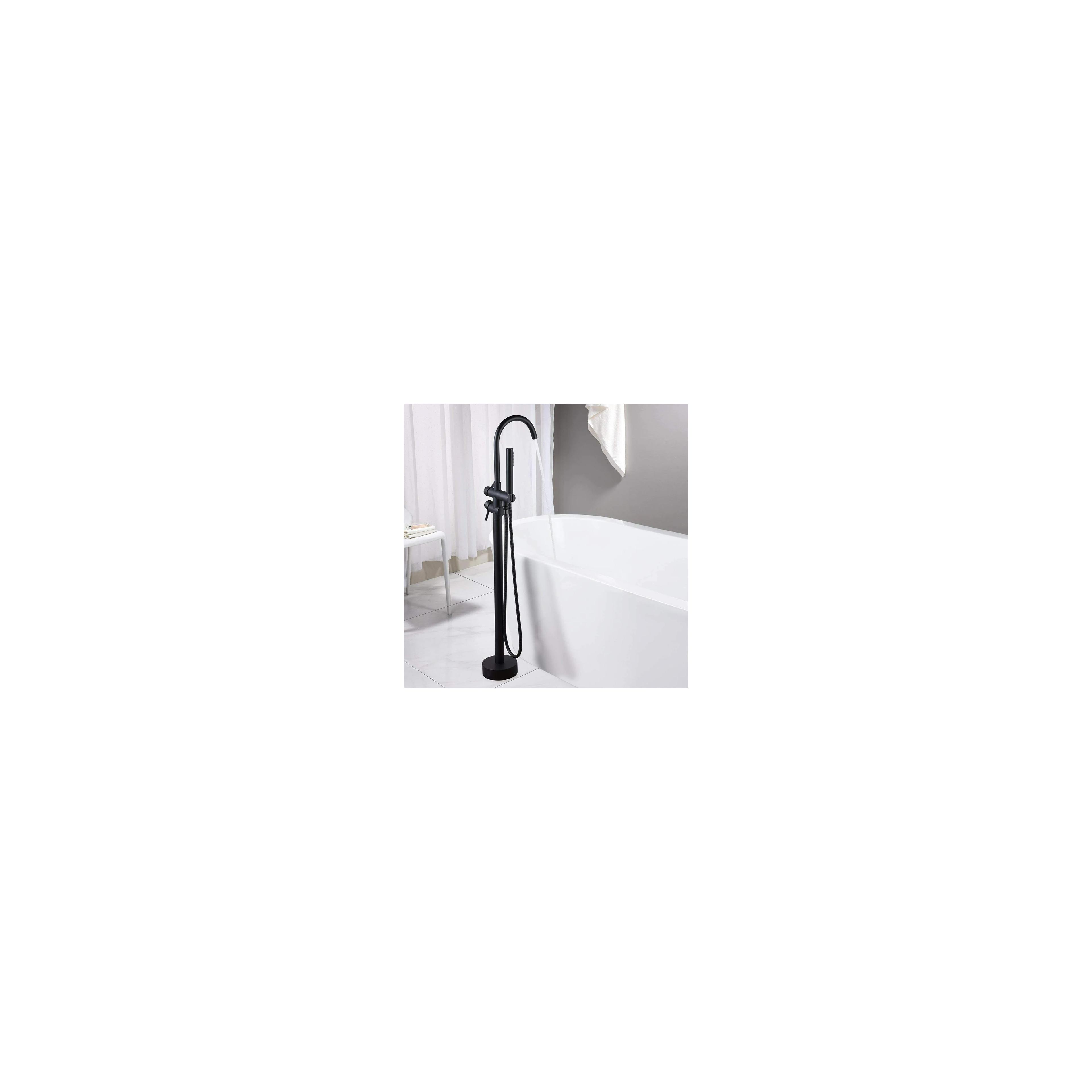 Vloeren  badmengkraan Rea Ortis Black