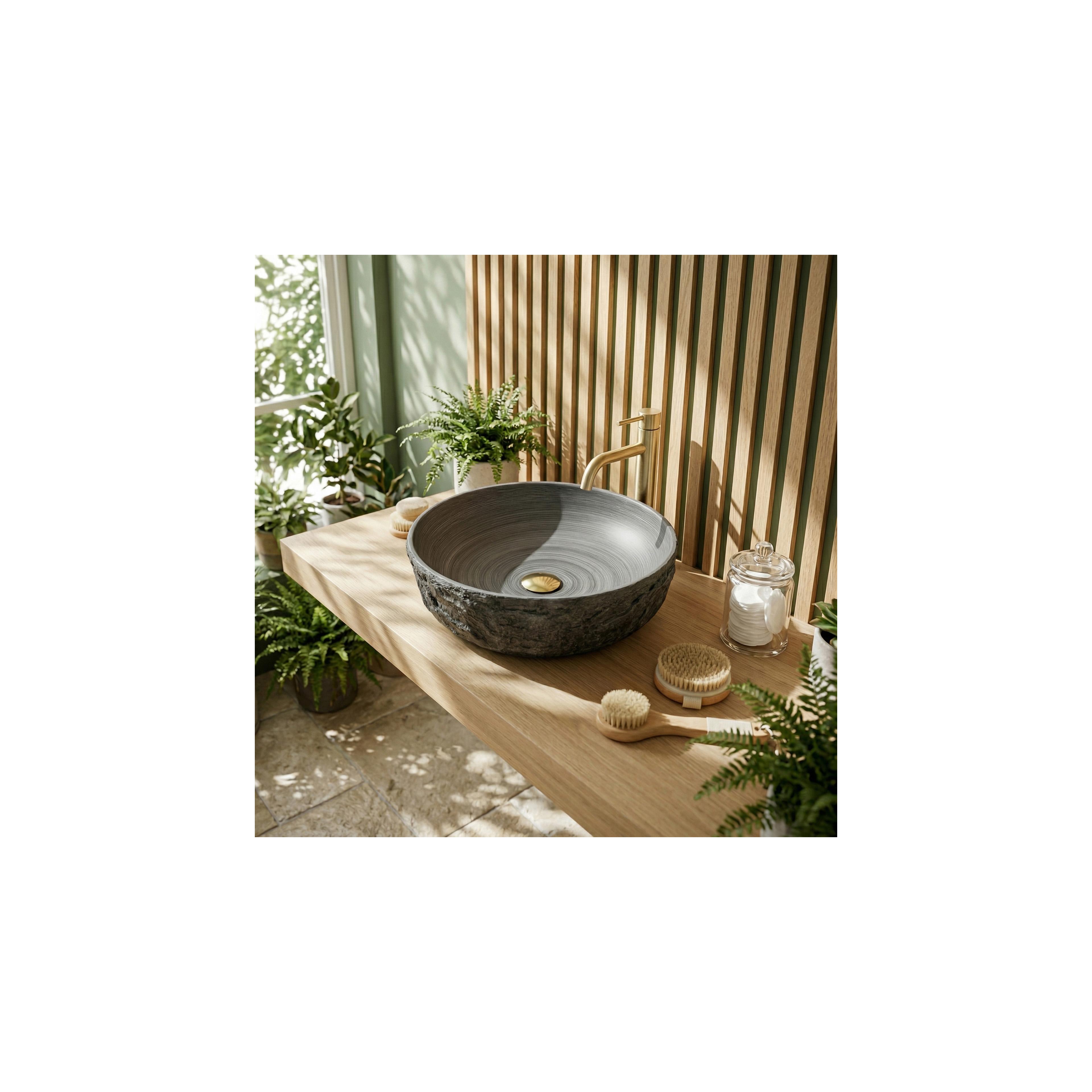 Aufsatzwaschbecken Rea Babilon Silver