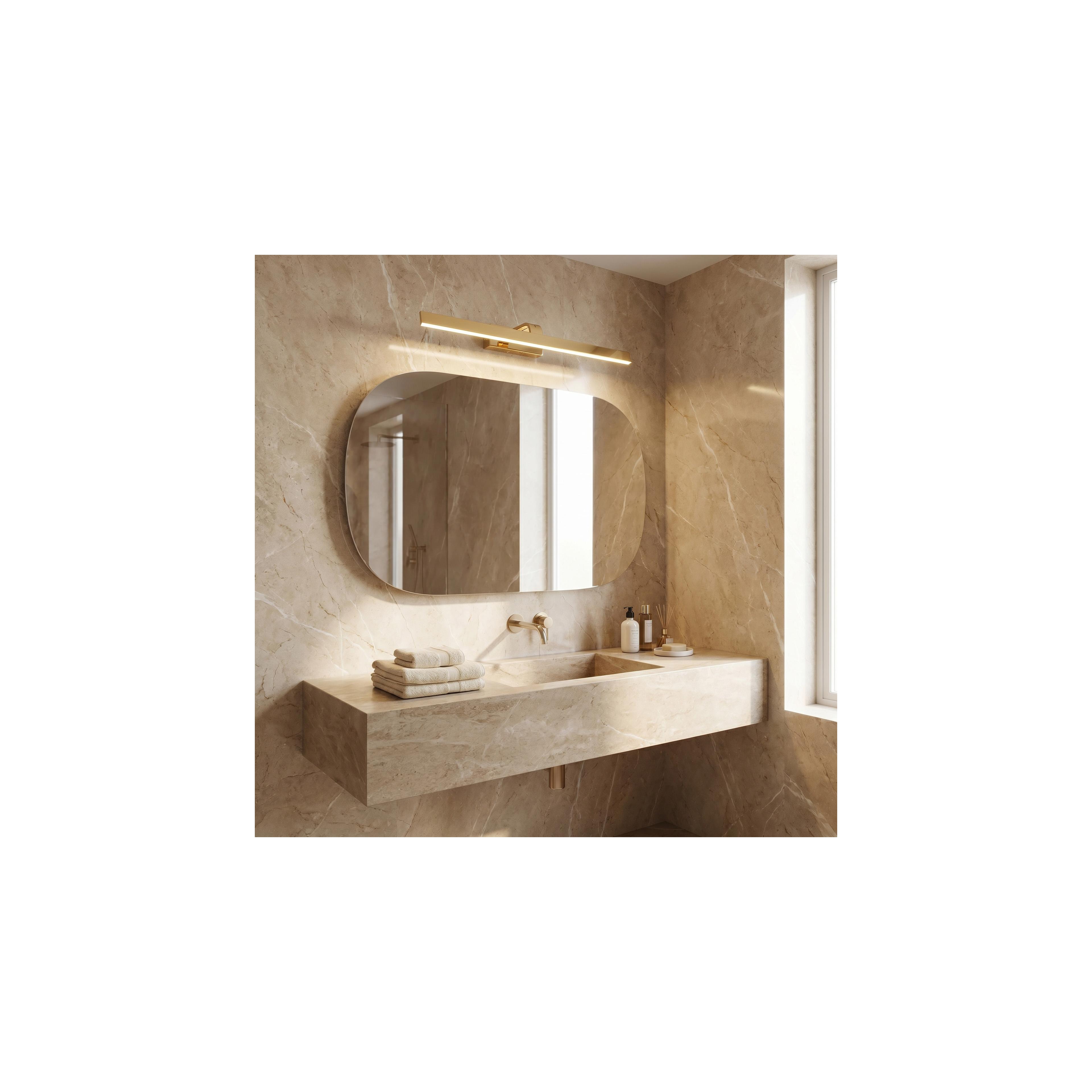 Bad LED-Wandleuchte SWE006-1W 73cm GOLD