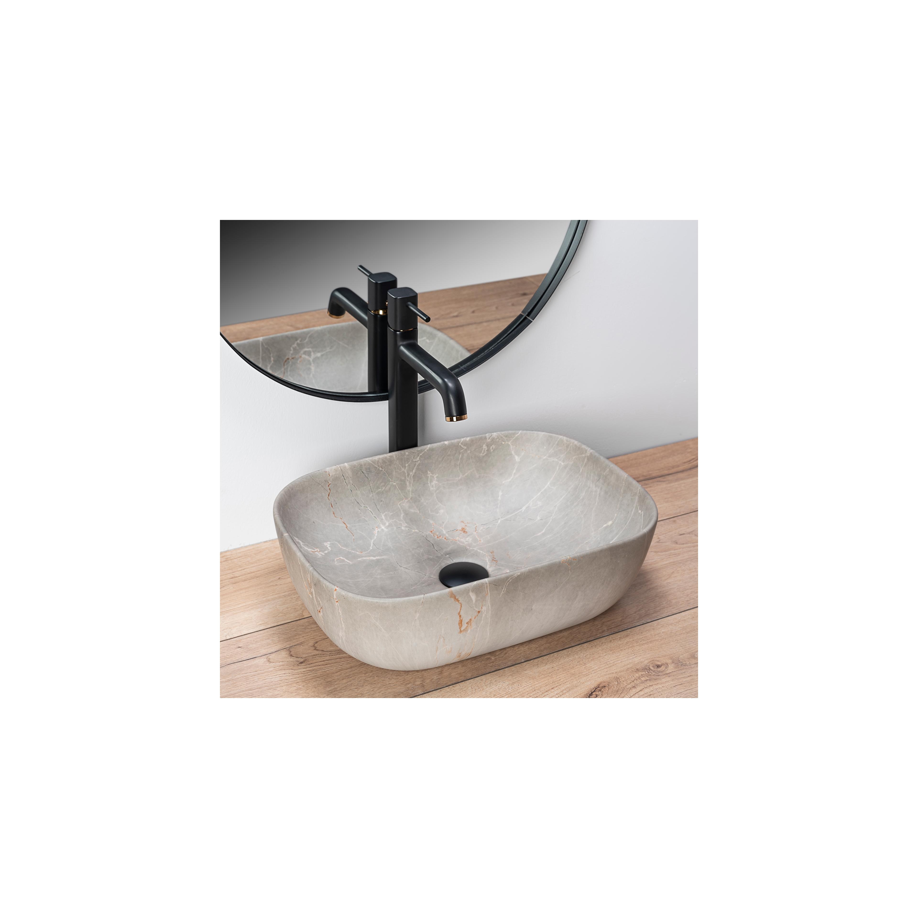 Aufsatzwaschbecken Rea Livia Beige