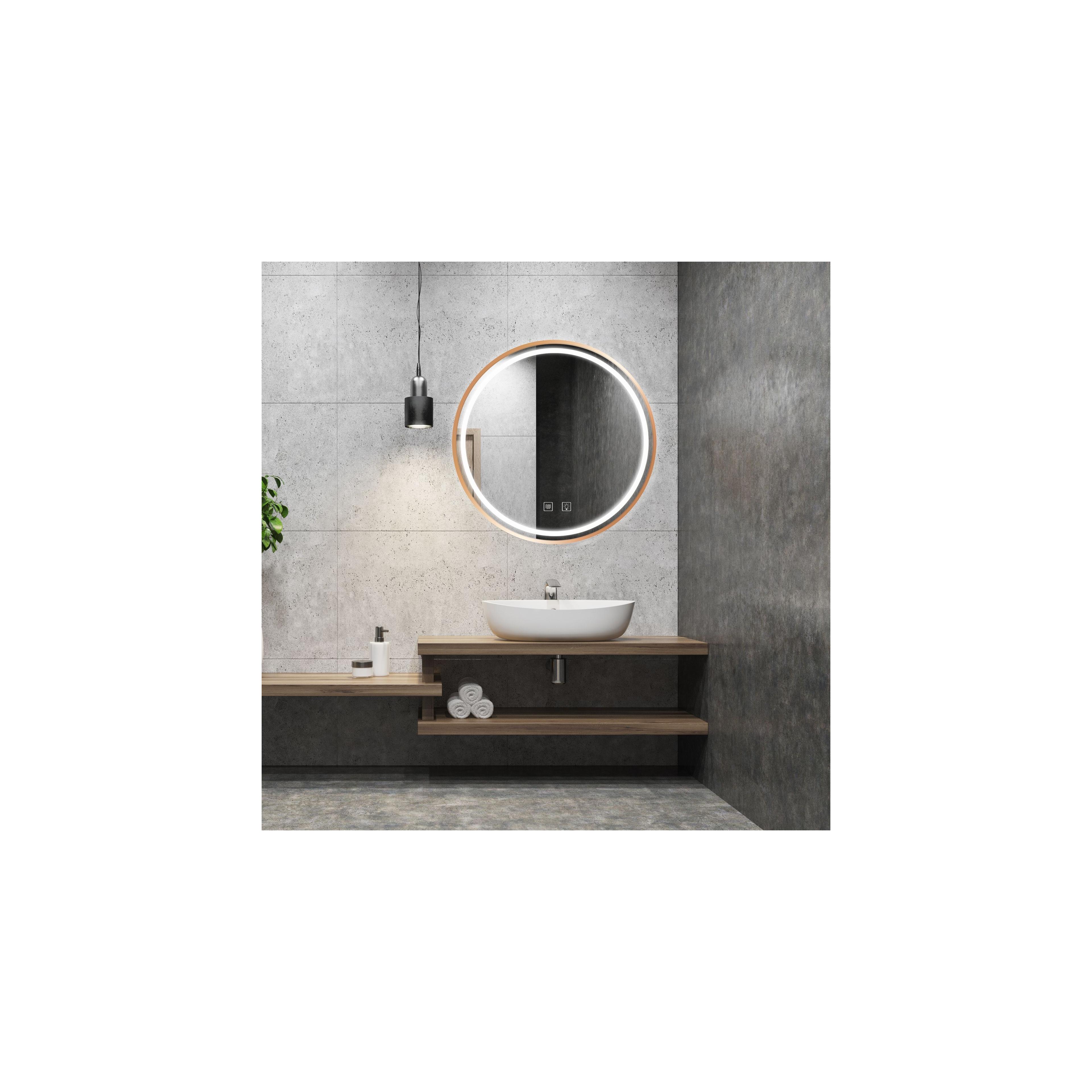 Mirror LED 80cm MMJ BRUSH COPPER