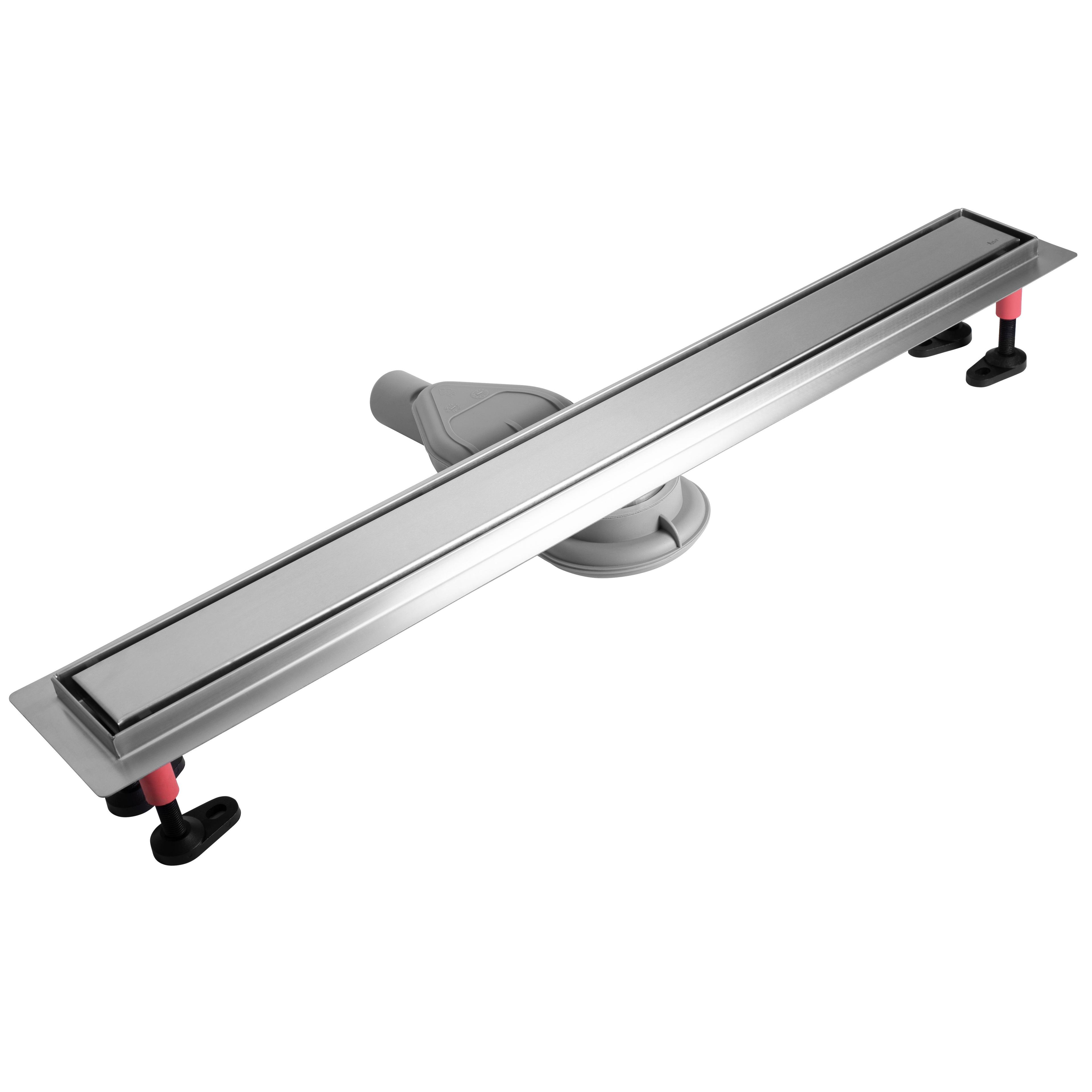 Linear drainage REA Neox Superflow BRUSH NICKEL 50