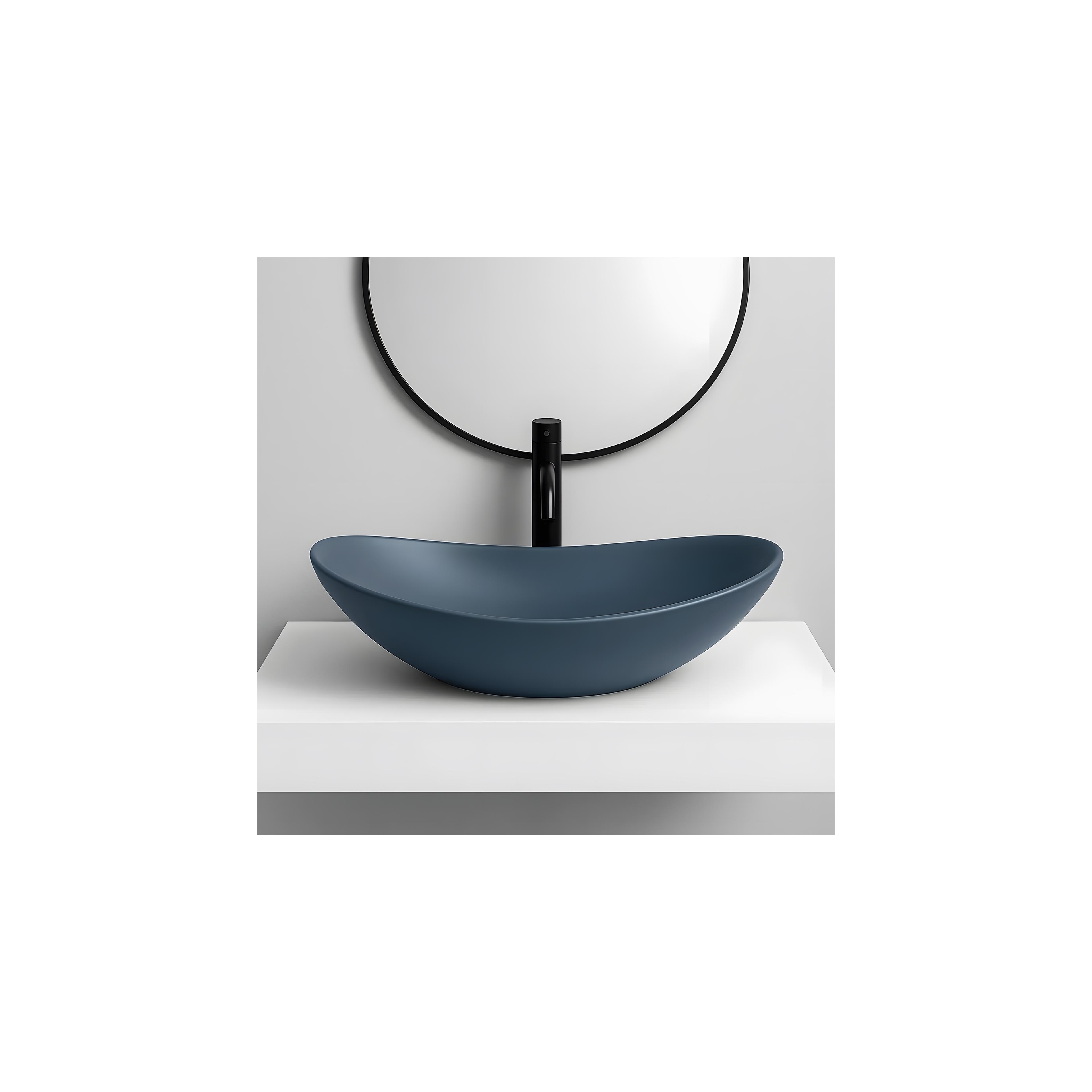 Countertop Basin Rea Royal Olive Matt