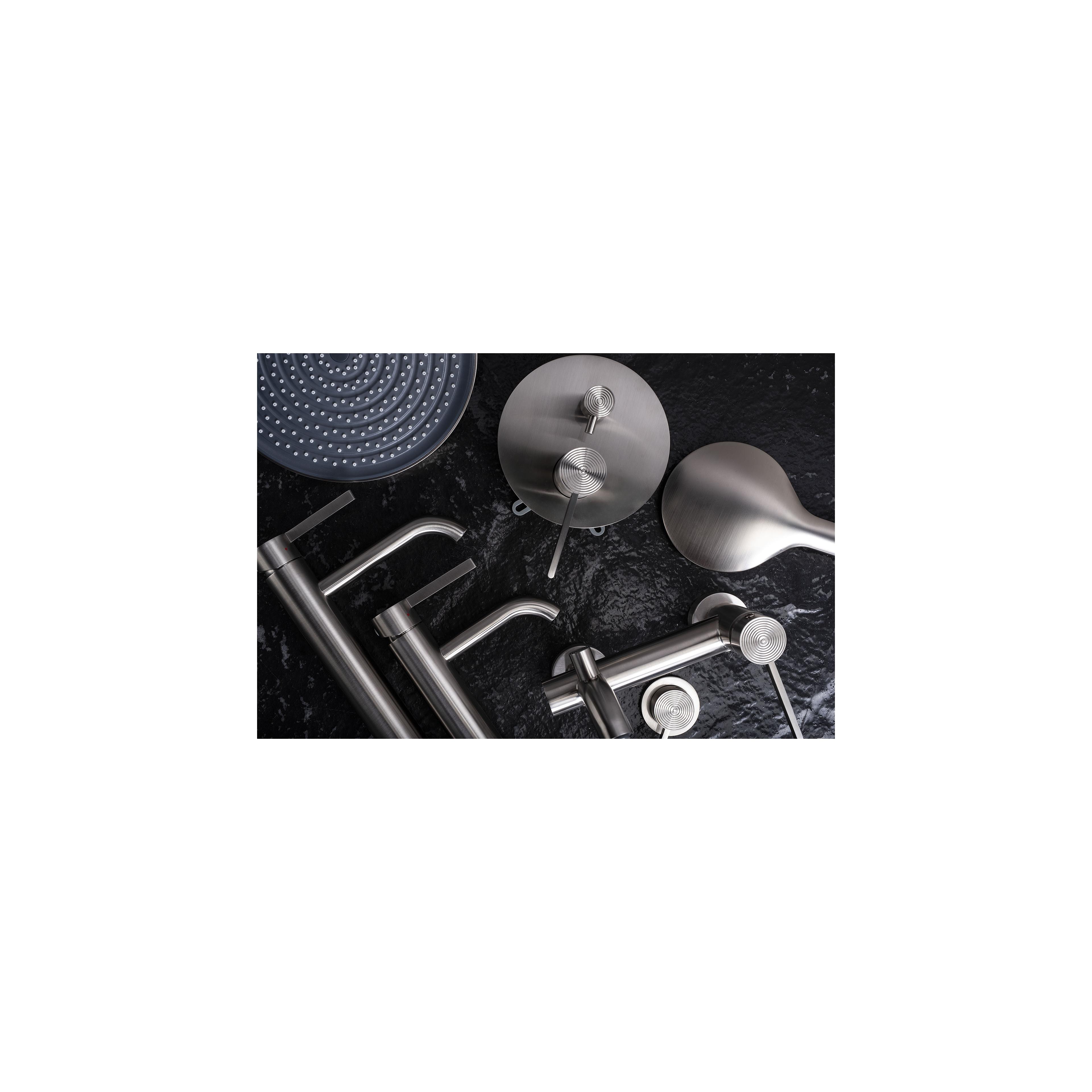Bathroom faucet Rea Foster Brush Nickel Low