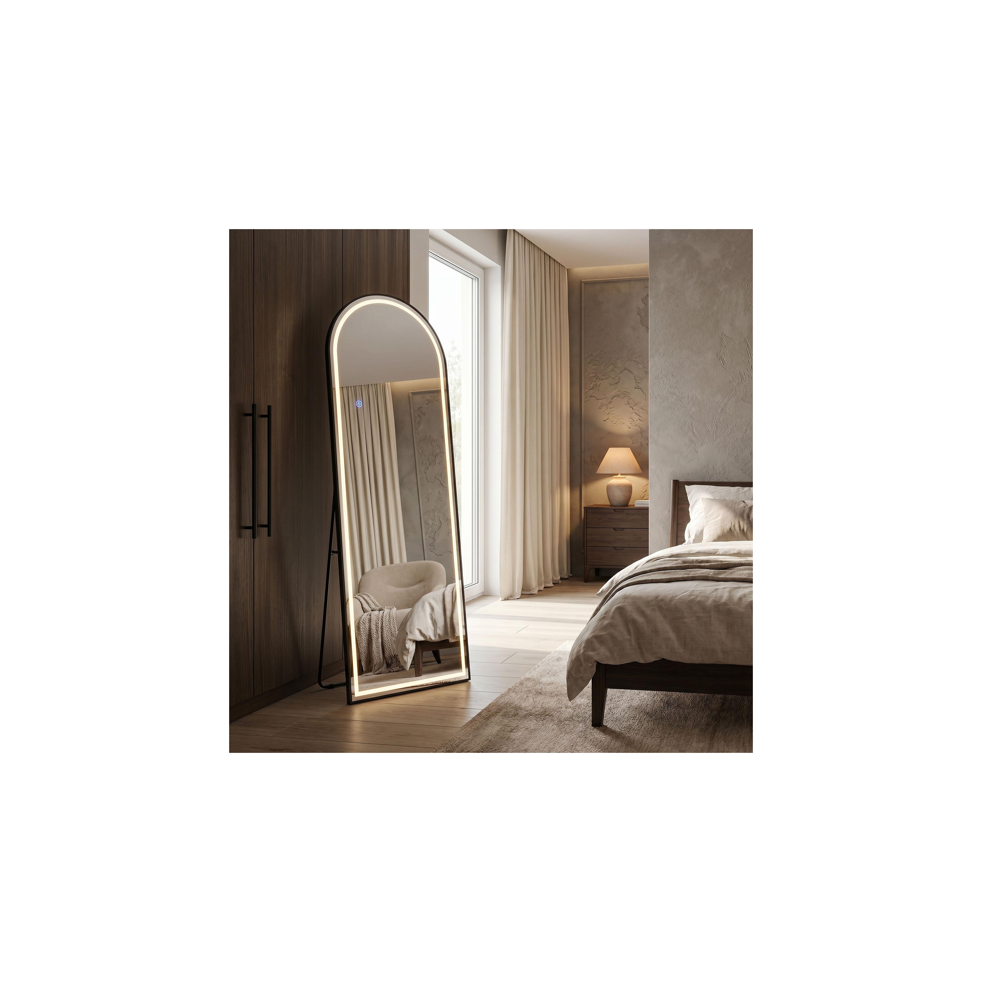 LED-SPEGEL Orbit 60x170cm Black