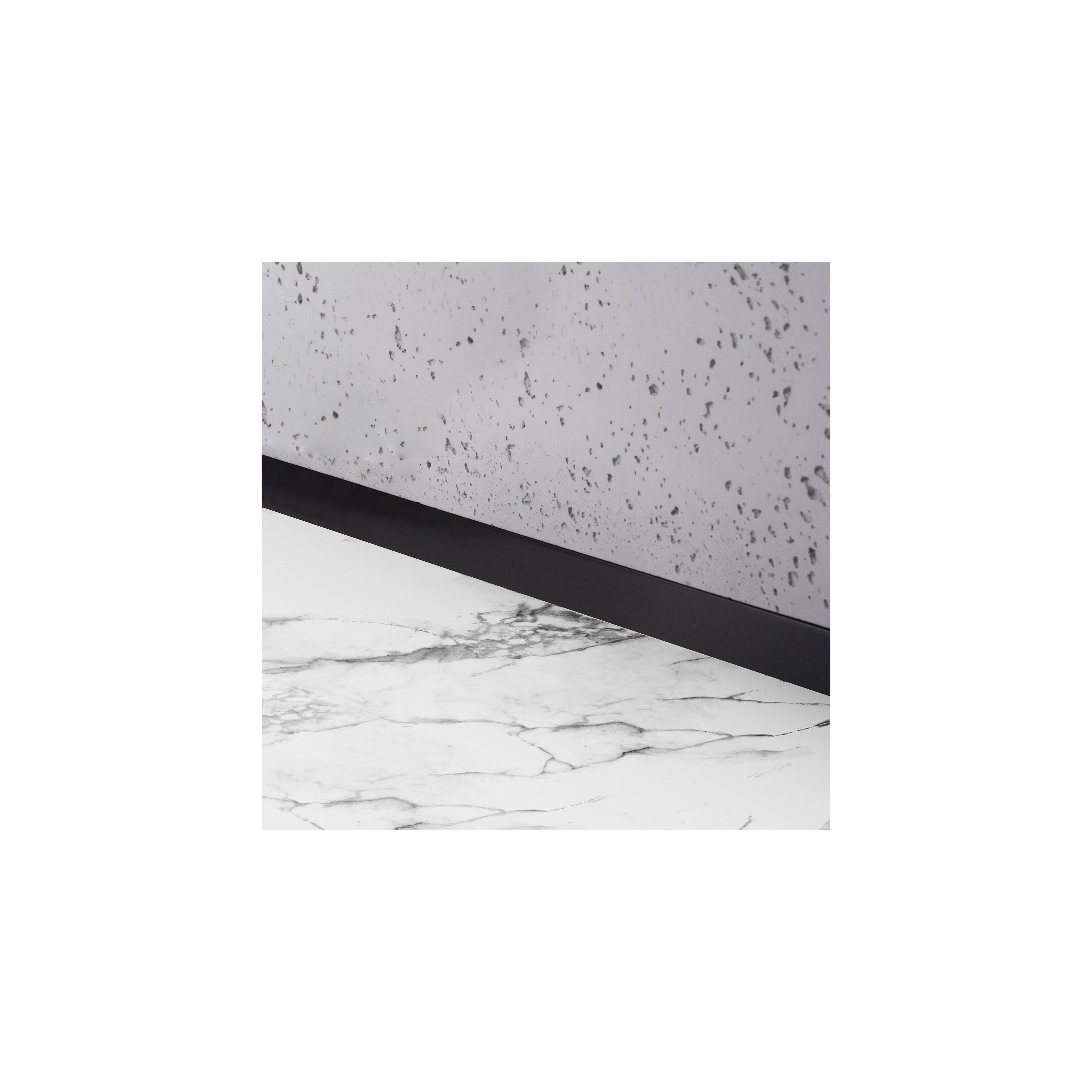 Priekinis dušo turėklas 120cm Black