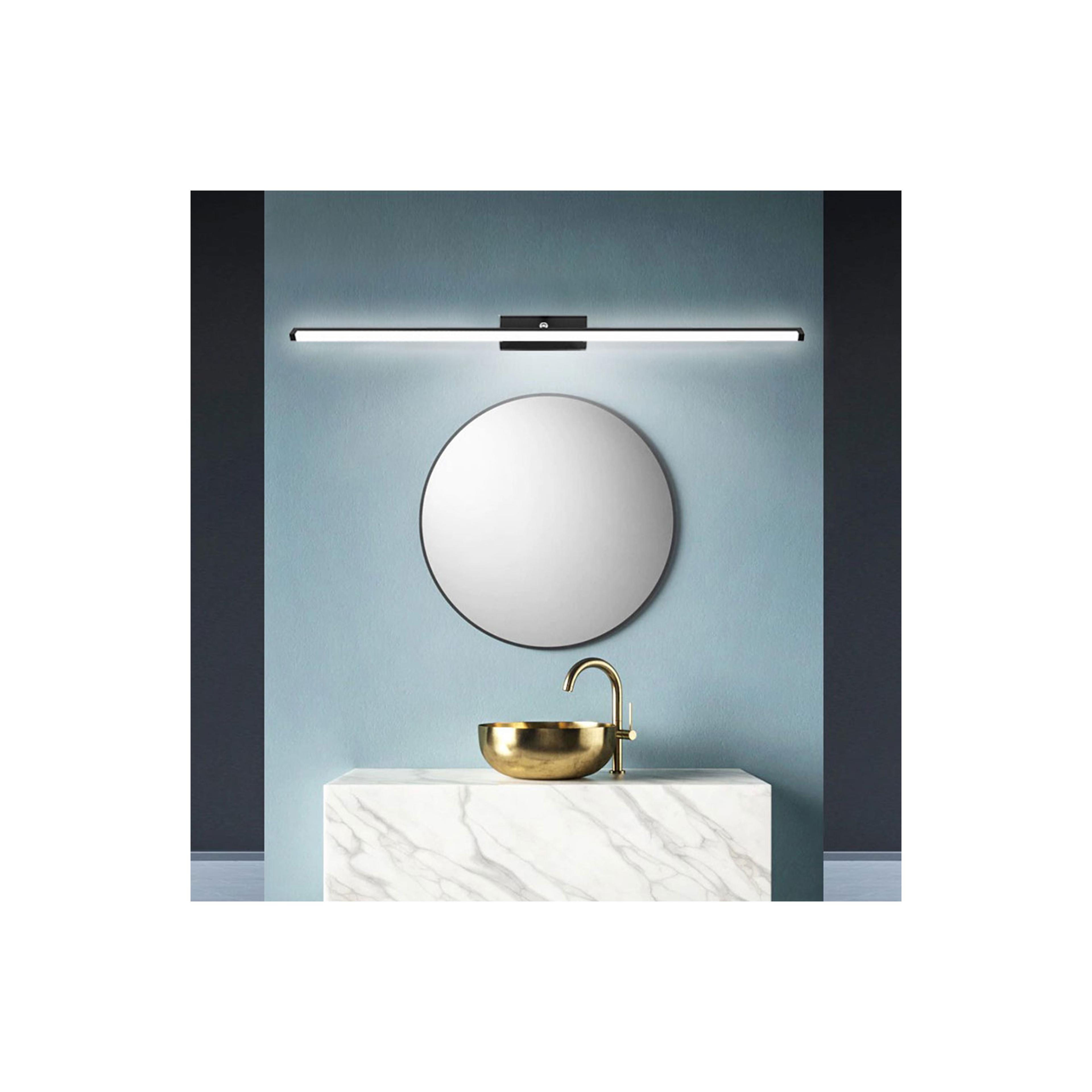 Bathroom Lamp Sconce LED Above the mirror 20W 100CM APP375-1W Black