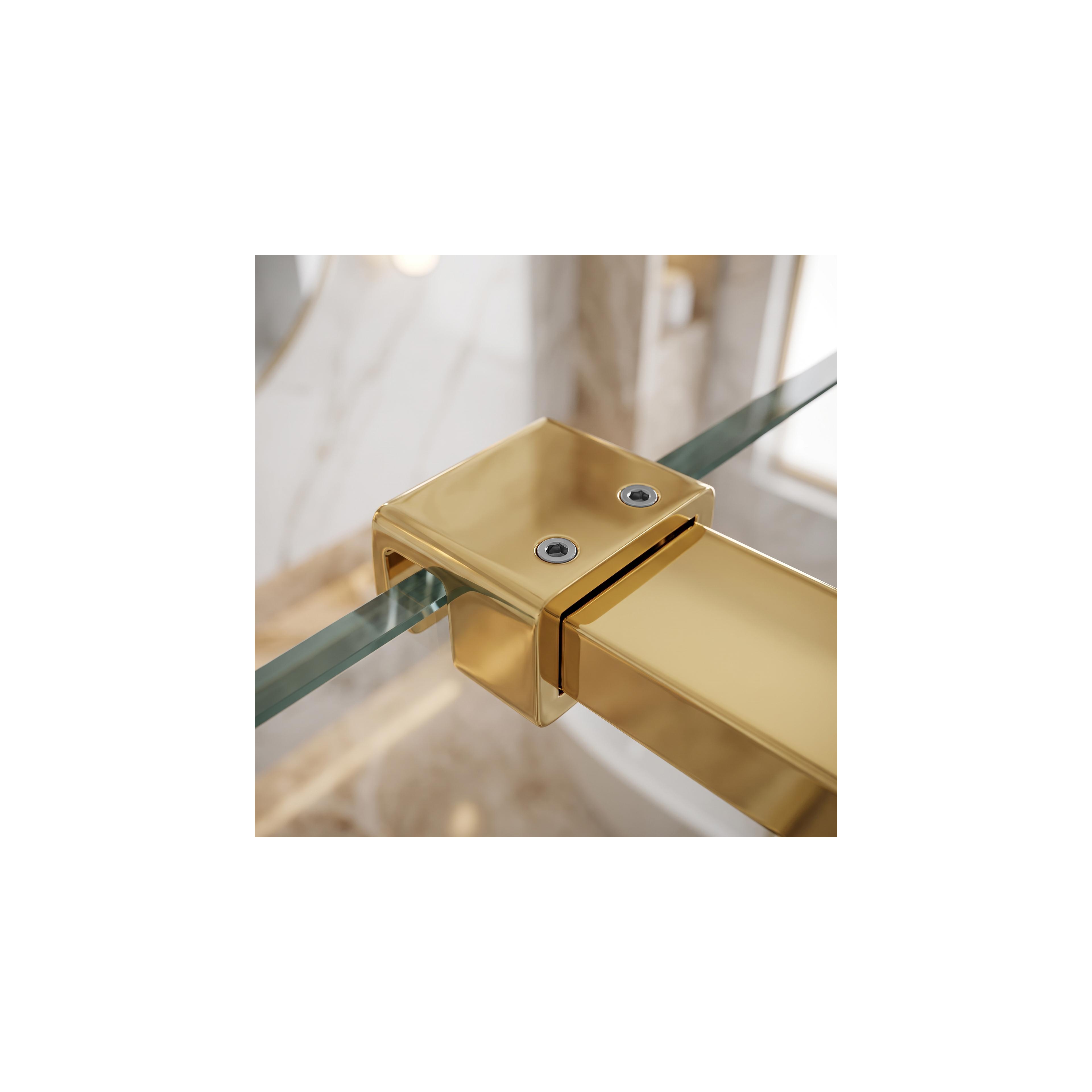 Stabilisierungsstange für Duschwand 150 cm Rea Gold