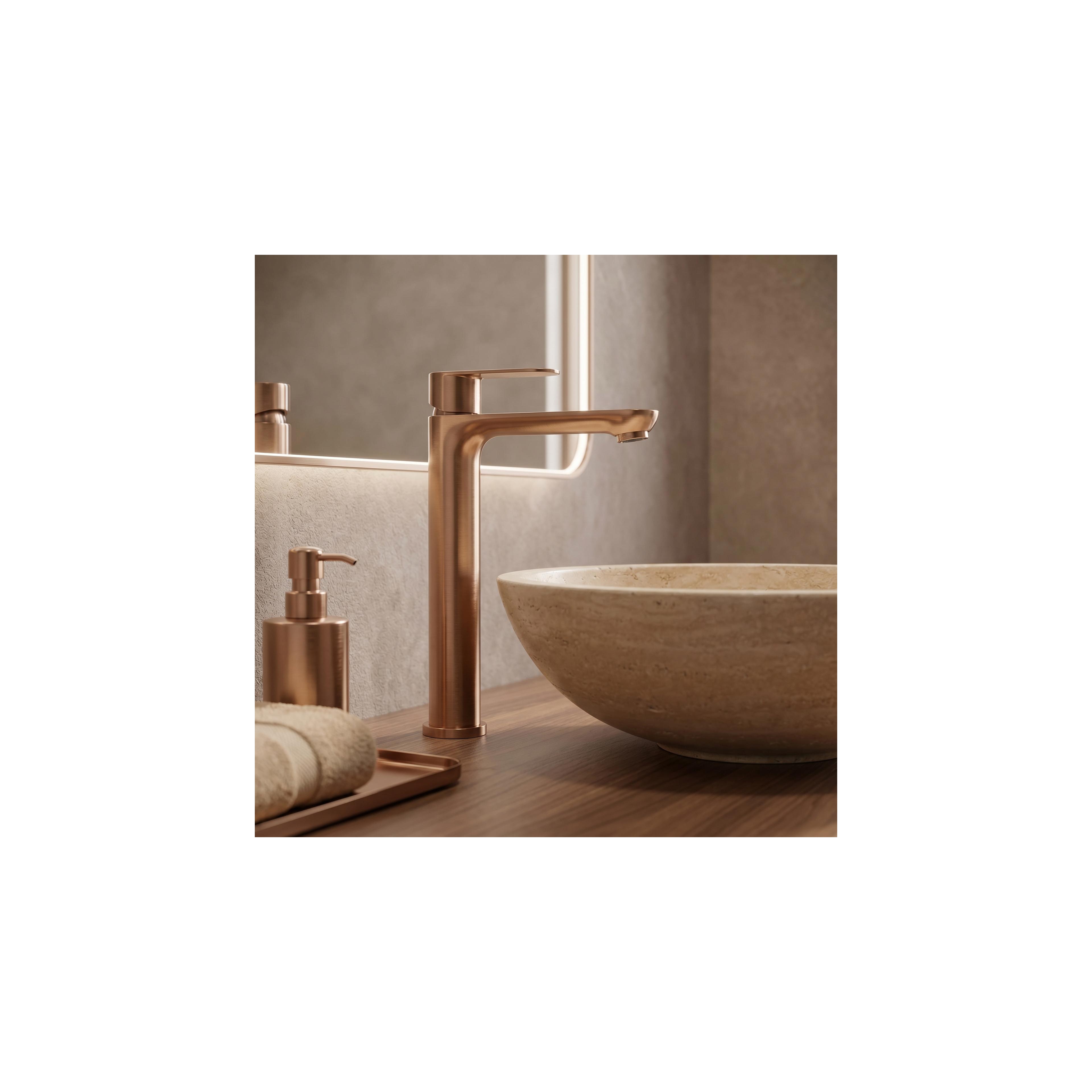 Waschbeckenarmatur Rea Logan Brush Copper