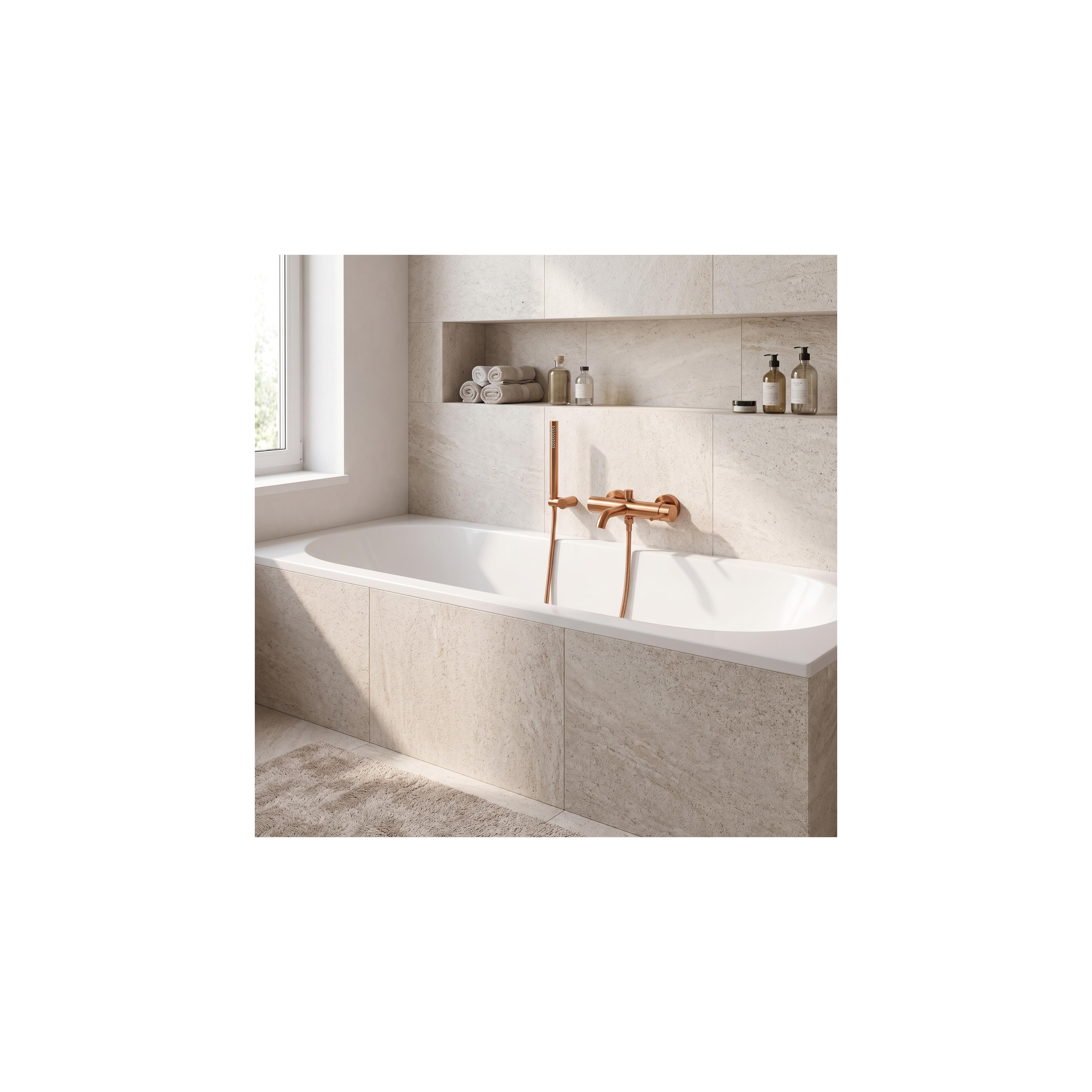 Bathroom faucet Rea Lungo Copper Brush