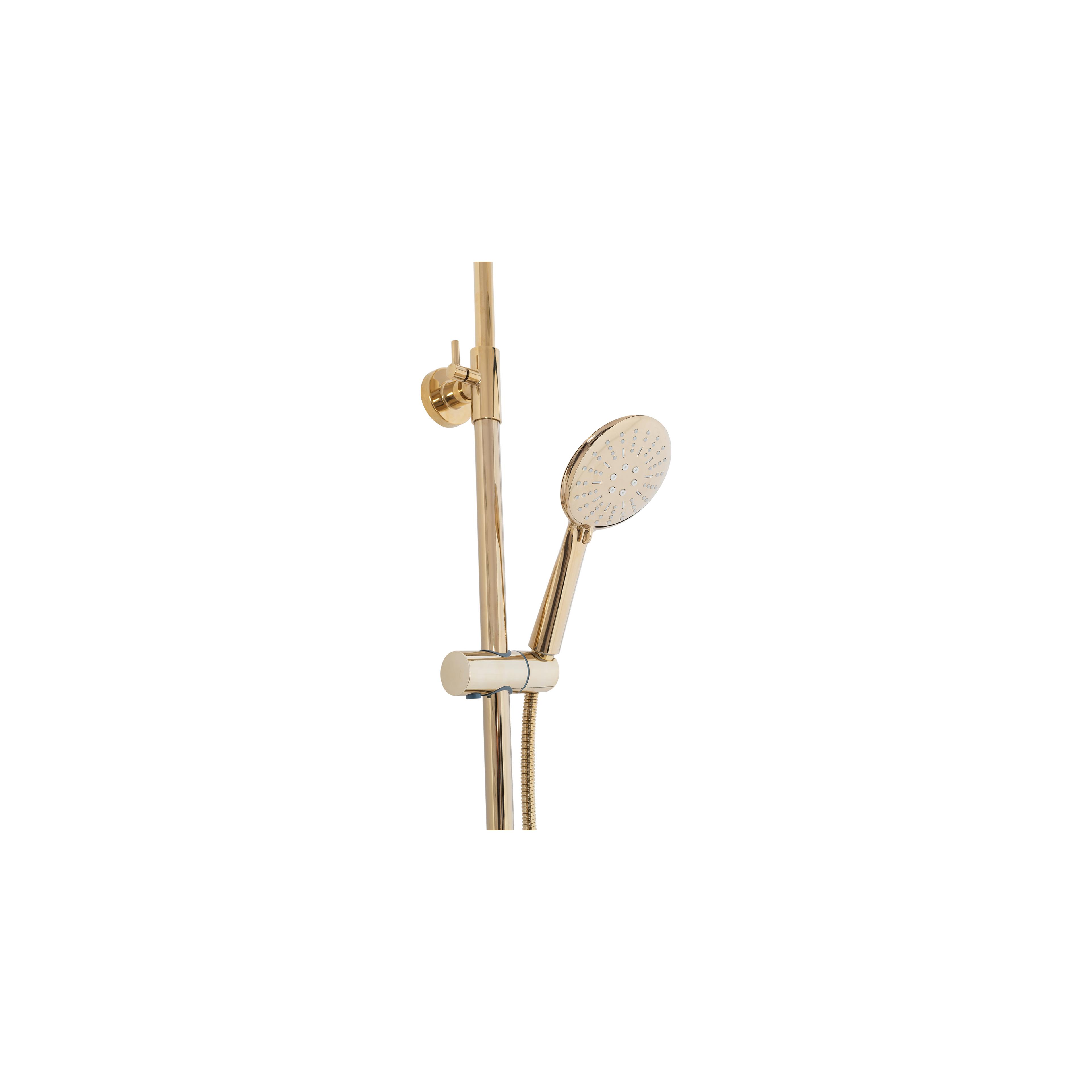 Kit de douche avec thermostat Lungo Gold