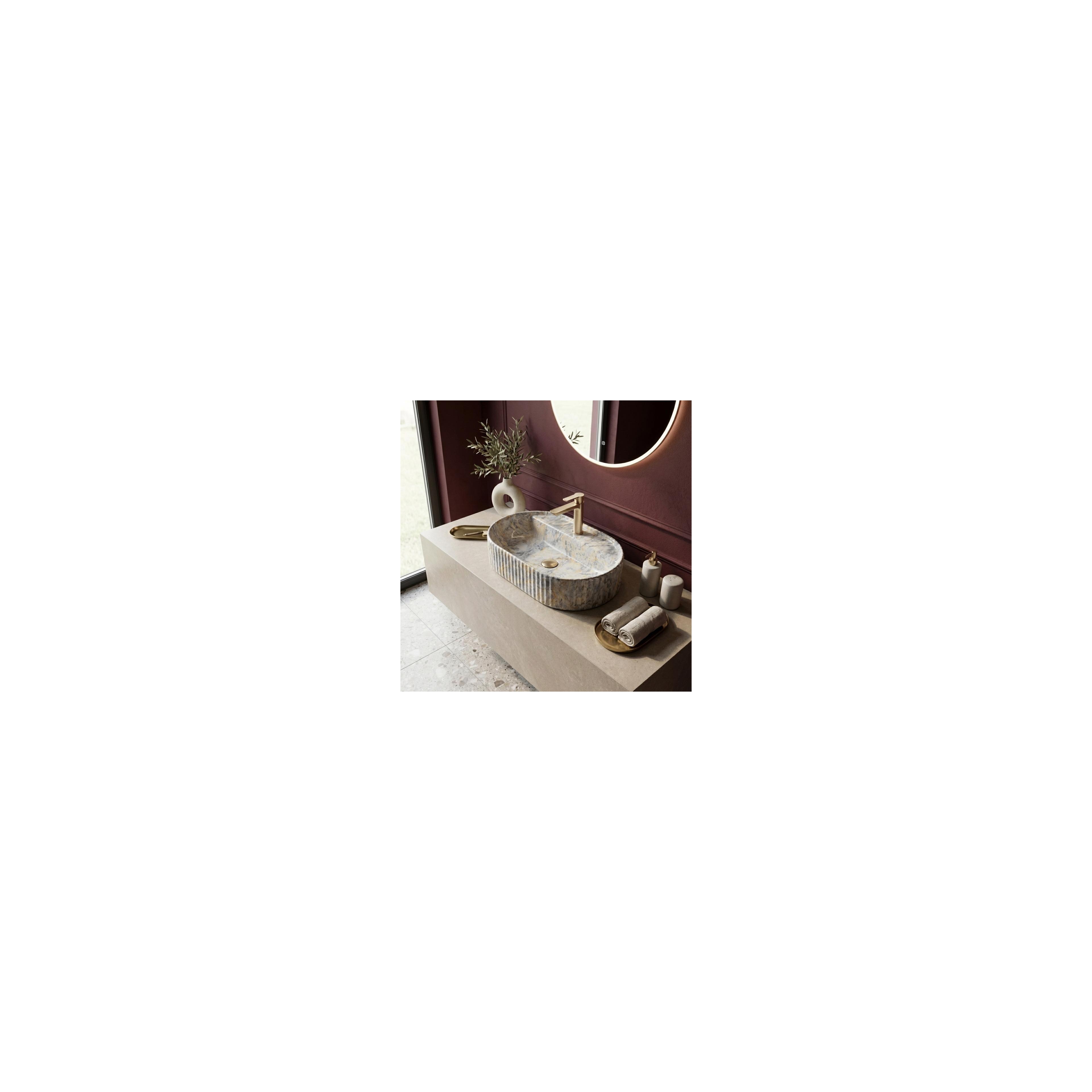 Umywalka nablatowa Rea Marcela 60 Ruststone