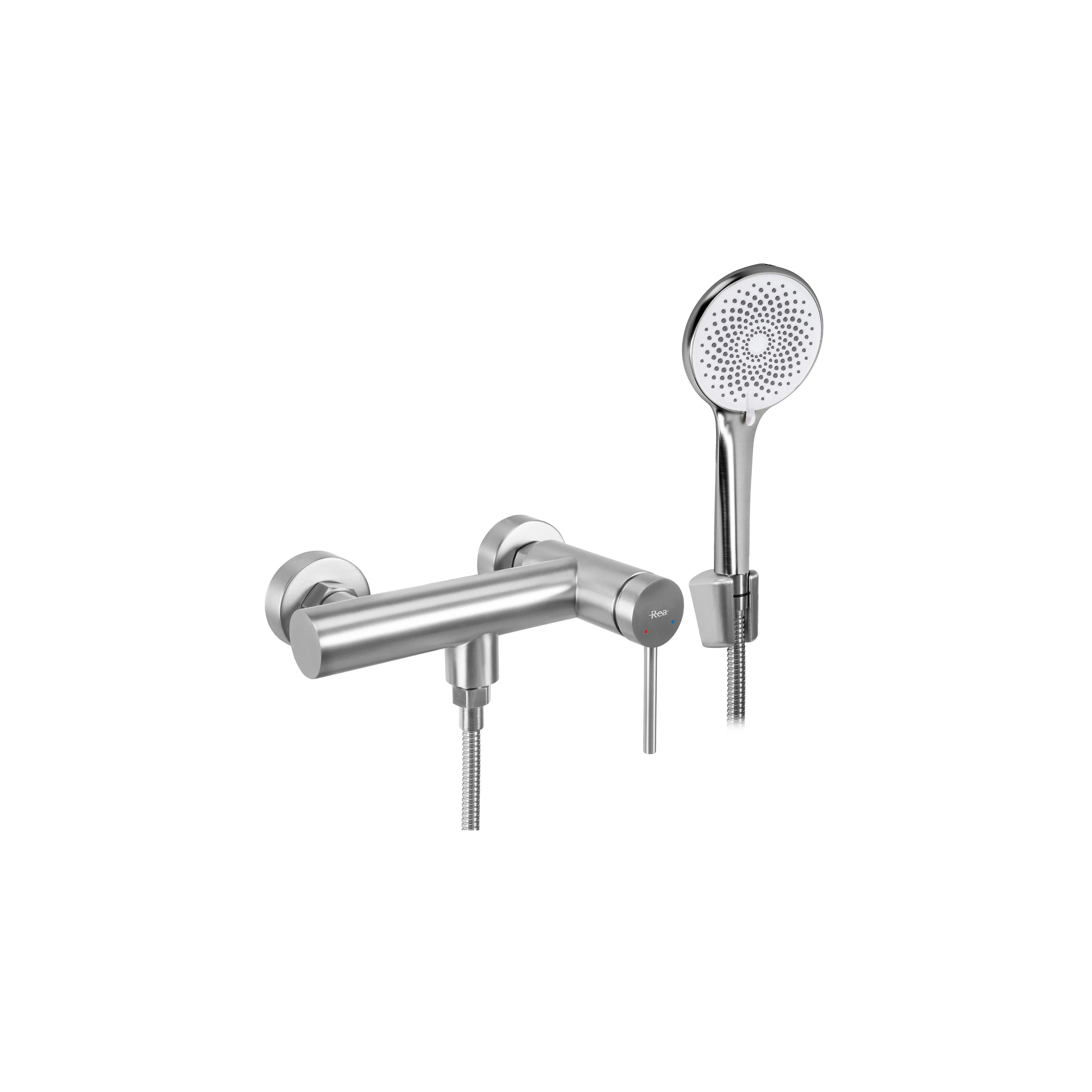Duscharmatur REA Foss/Clif Brush Nickel