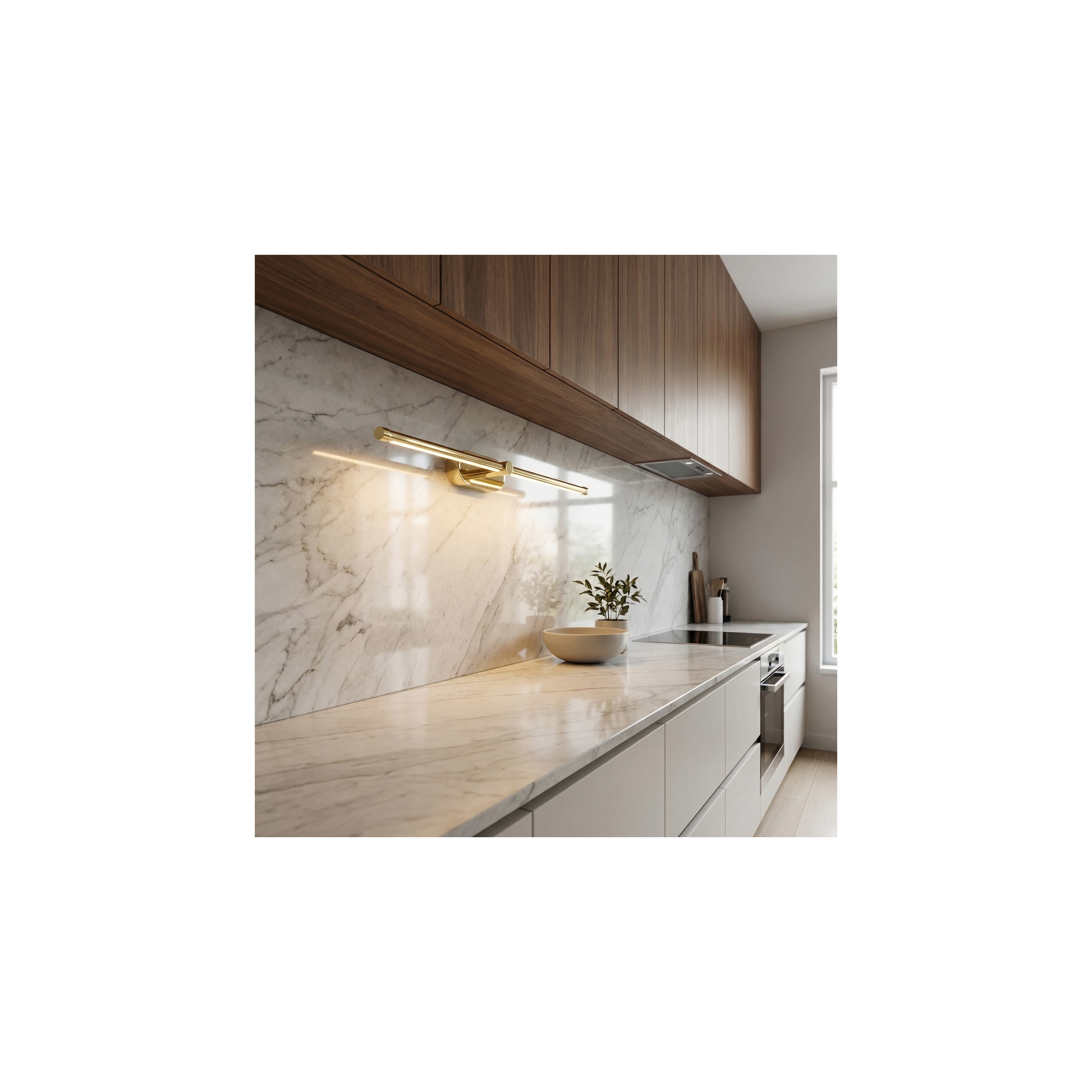 Bad LED-Wandleuchte APP1890-1W 60 cm GOLD