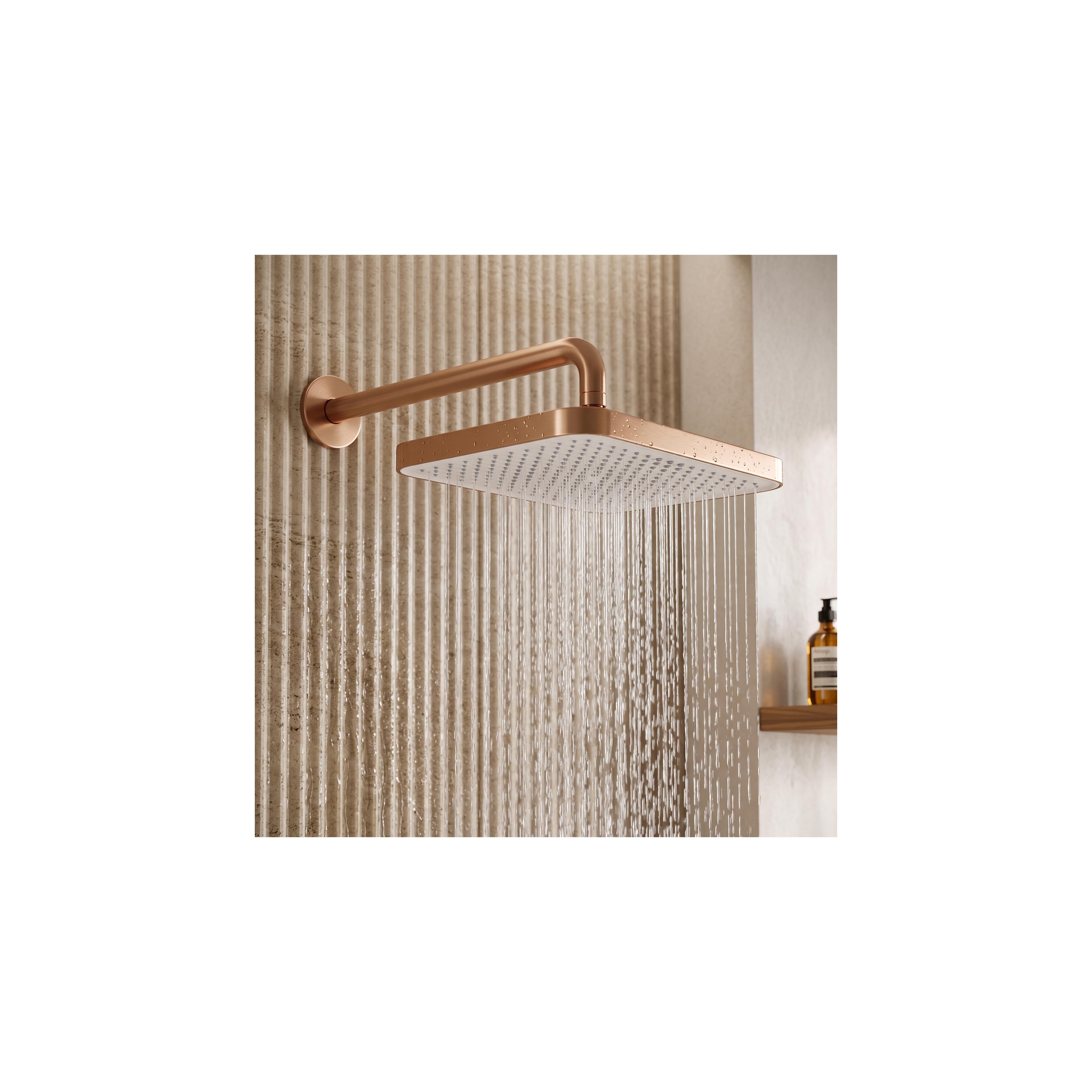 Правоъгълна душ пита REA JS-032 Brushed Copper