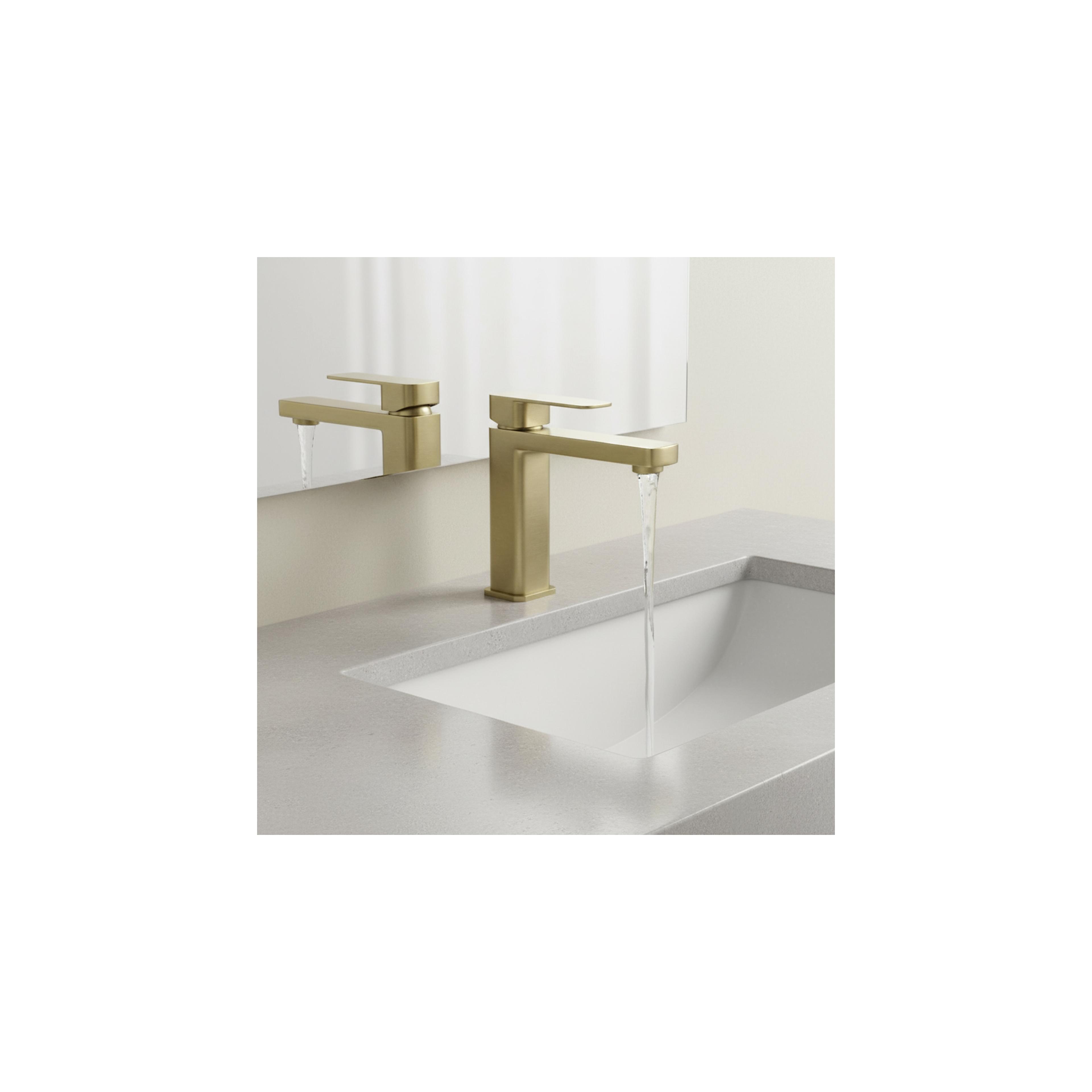 Waschbeckenarmatur Rea Arlo Brush Gold