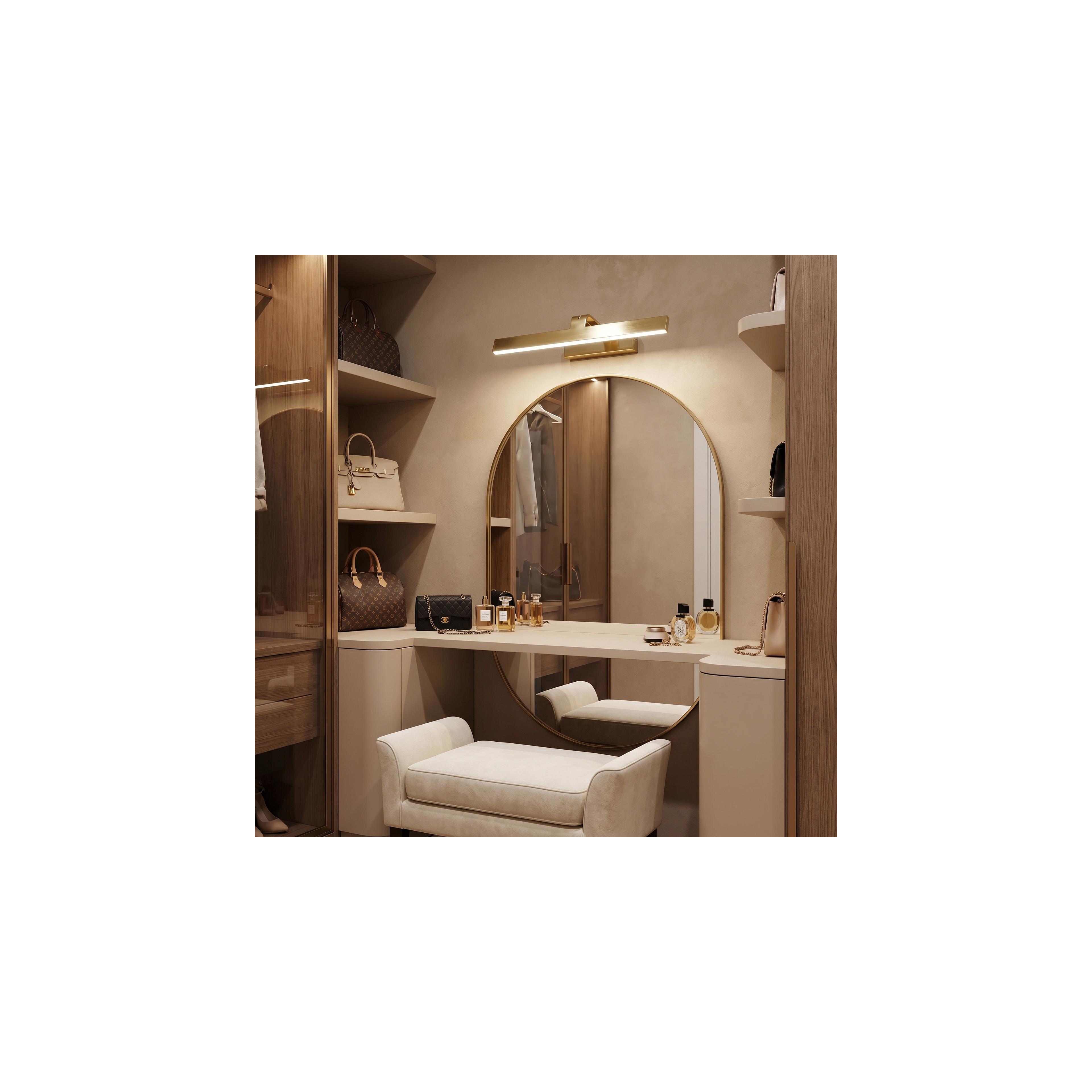 LED аплик за баня SWE004-1W 43cm GOLD