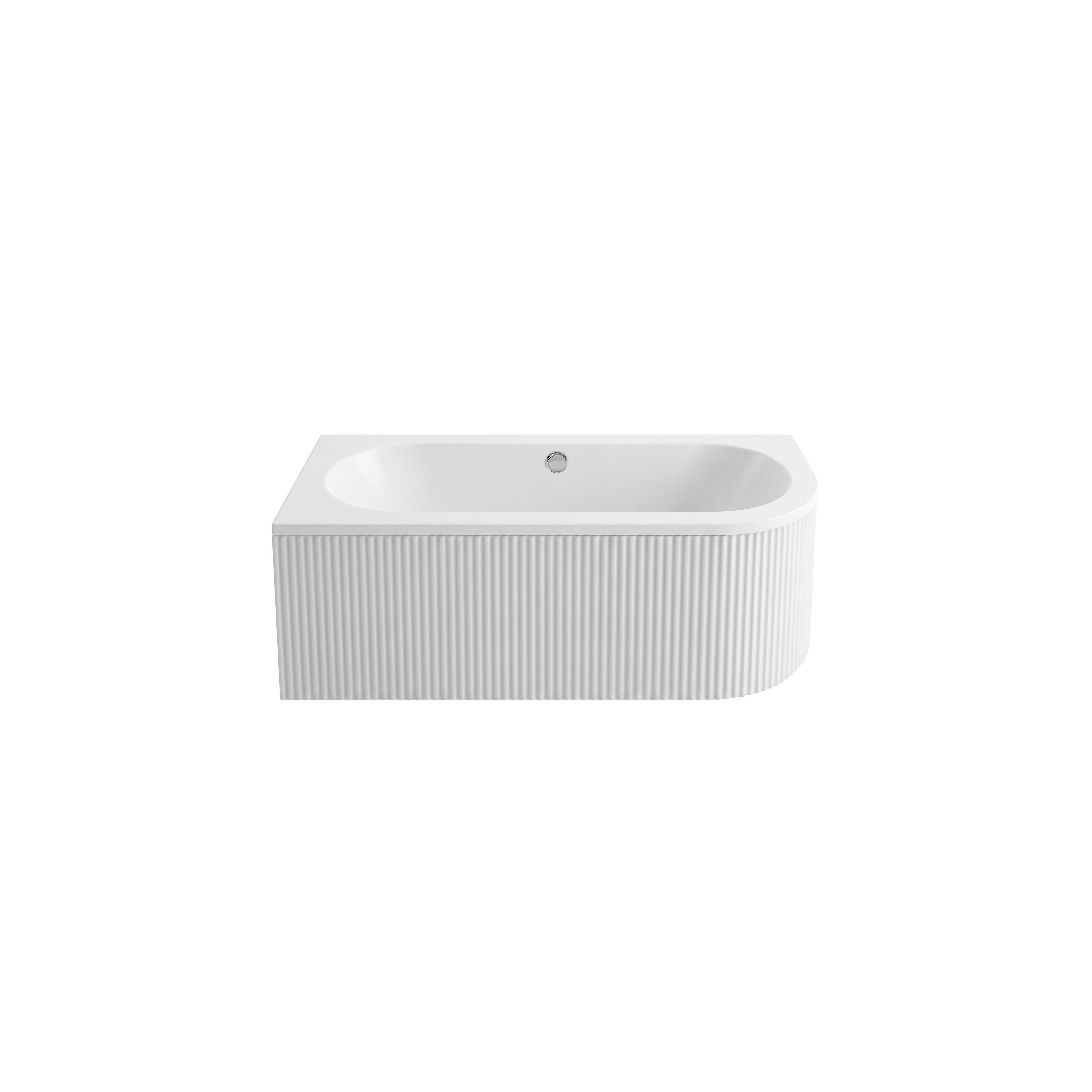 Acryl Eckbadewanne Rea Orion Stripe Left 160cm