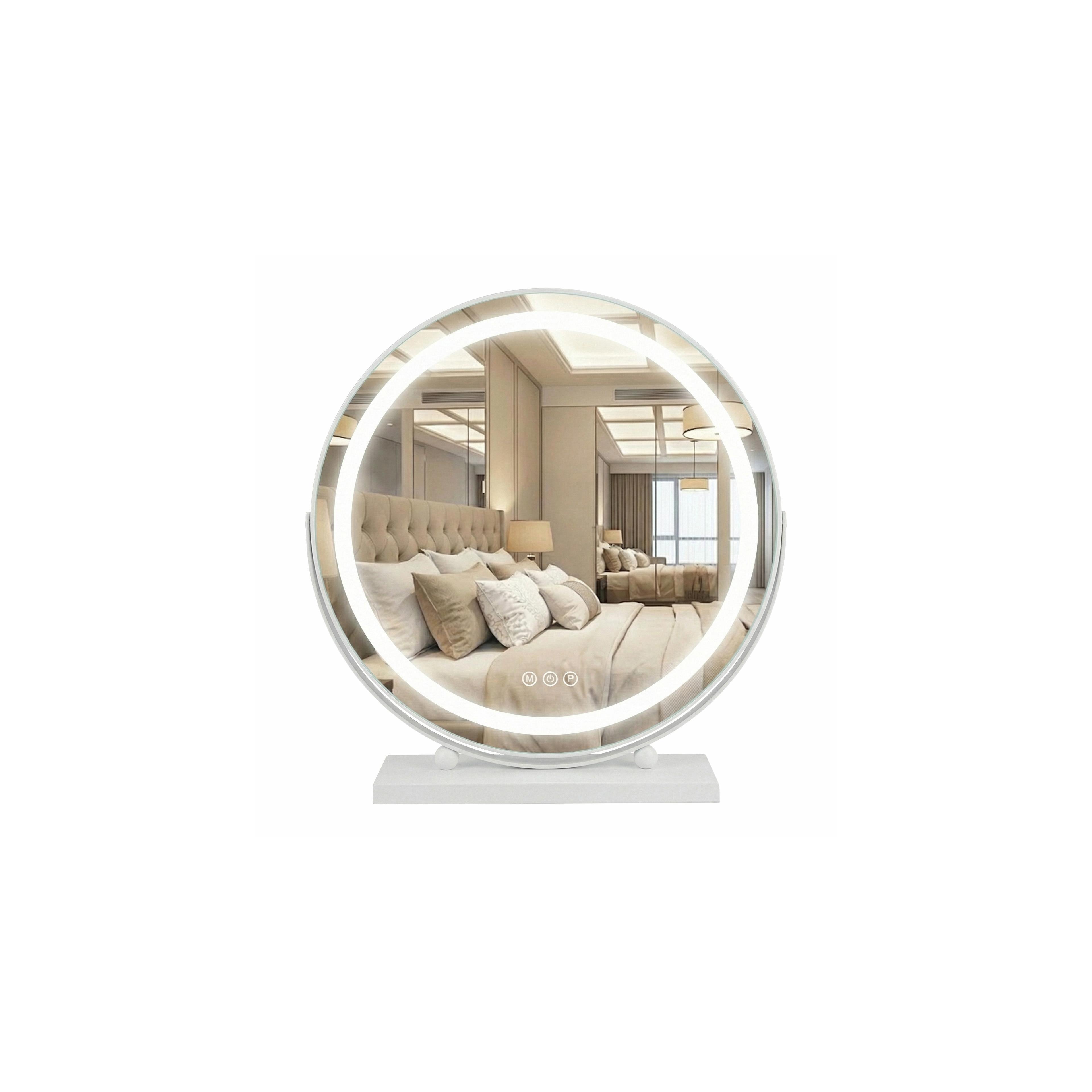 Spiegel LED MAKE-UP White 50 cm