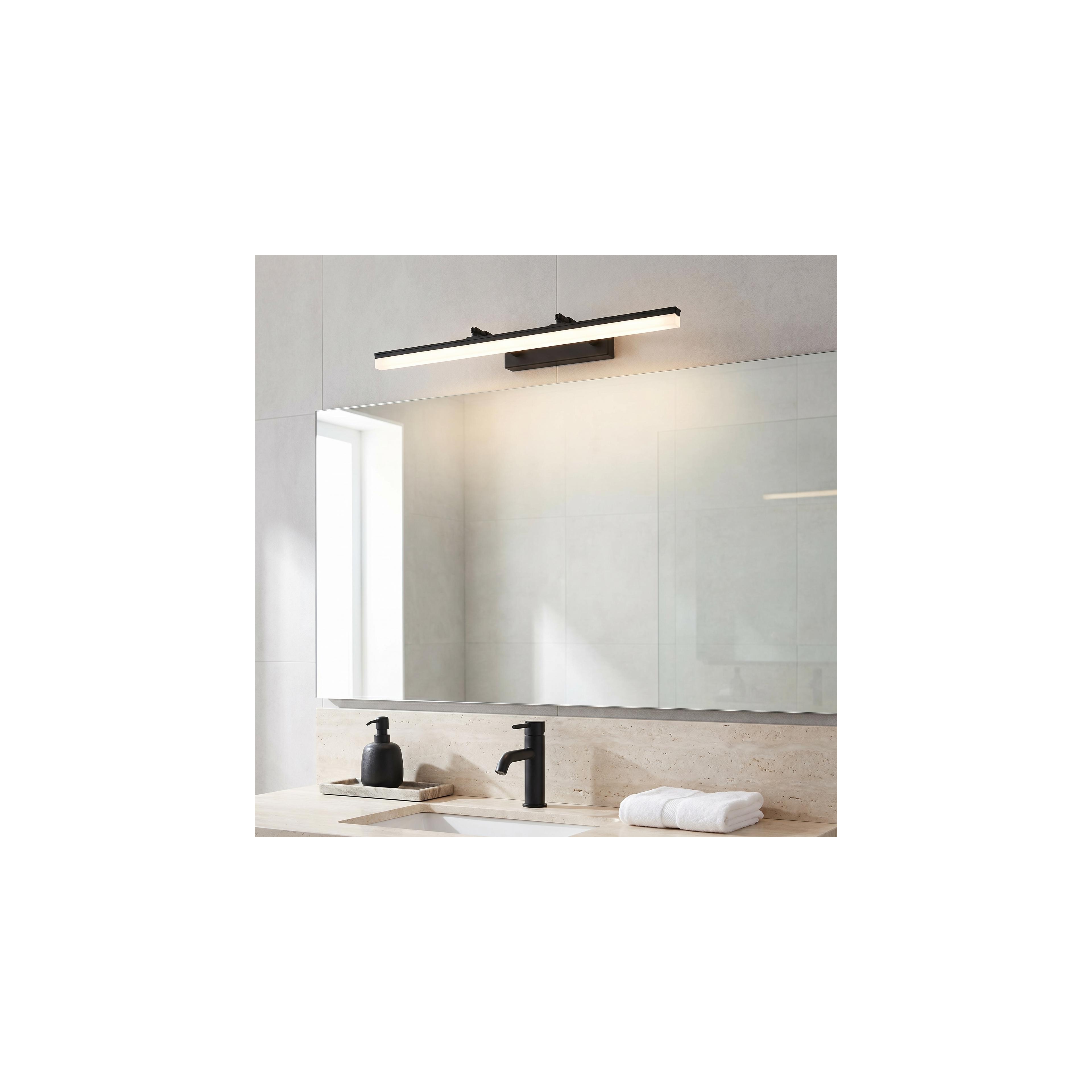 Bad LED-Wandleuchte APP1879-1W 60cm BLACK