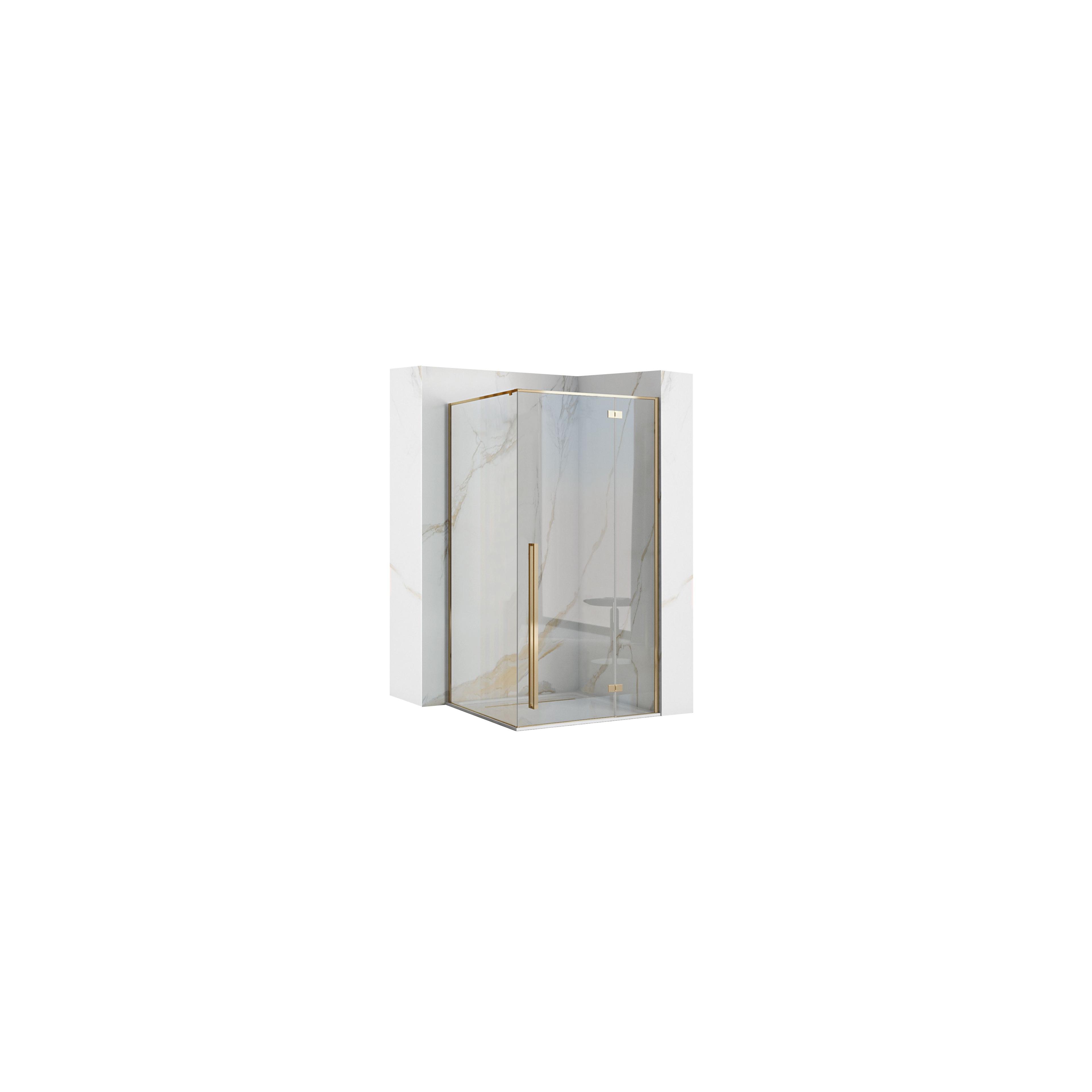 Cabina doccia Fargo 100x80 Gold