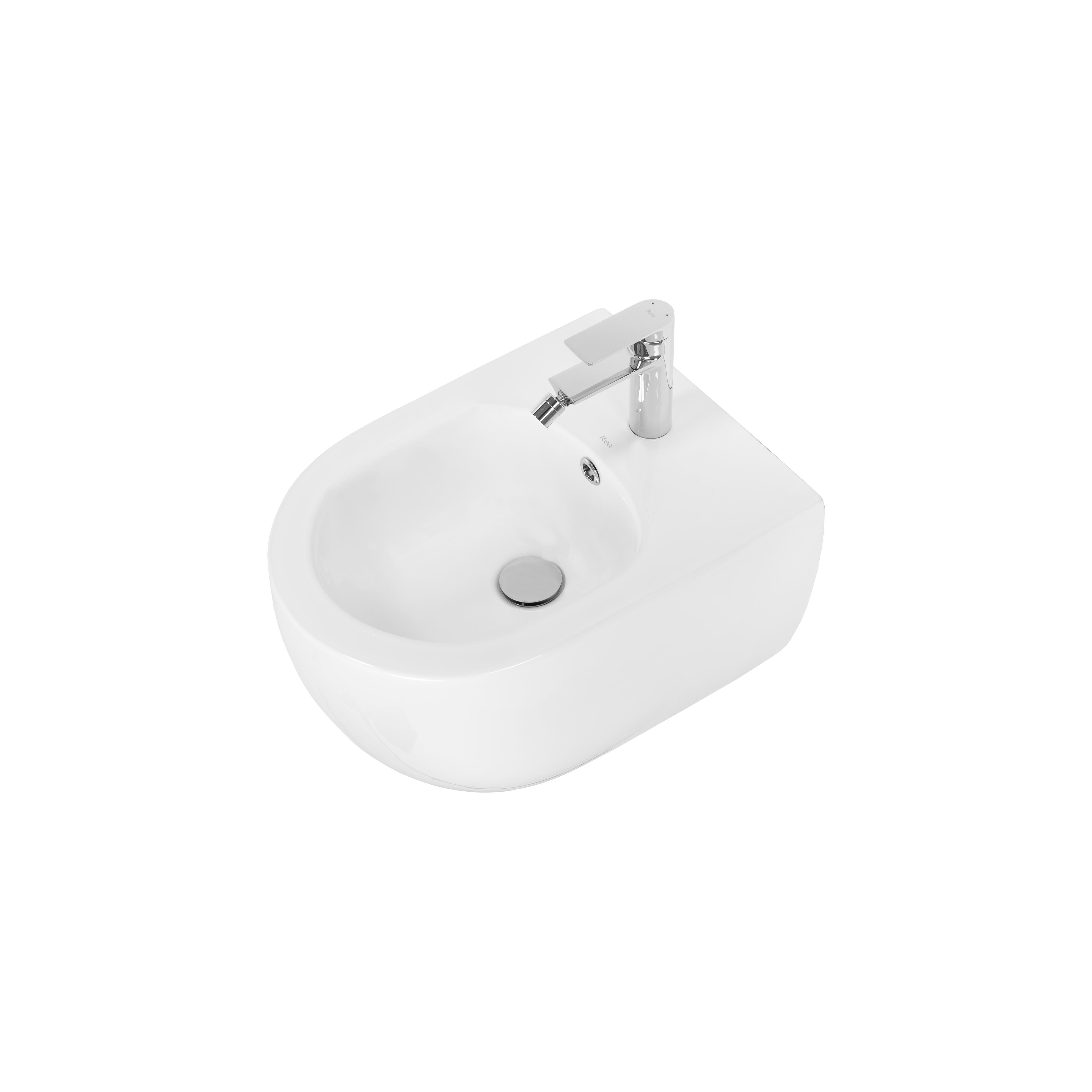 Wandhängendes Bidet Rea Olivier White