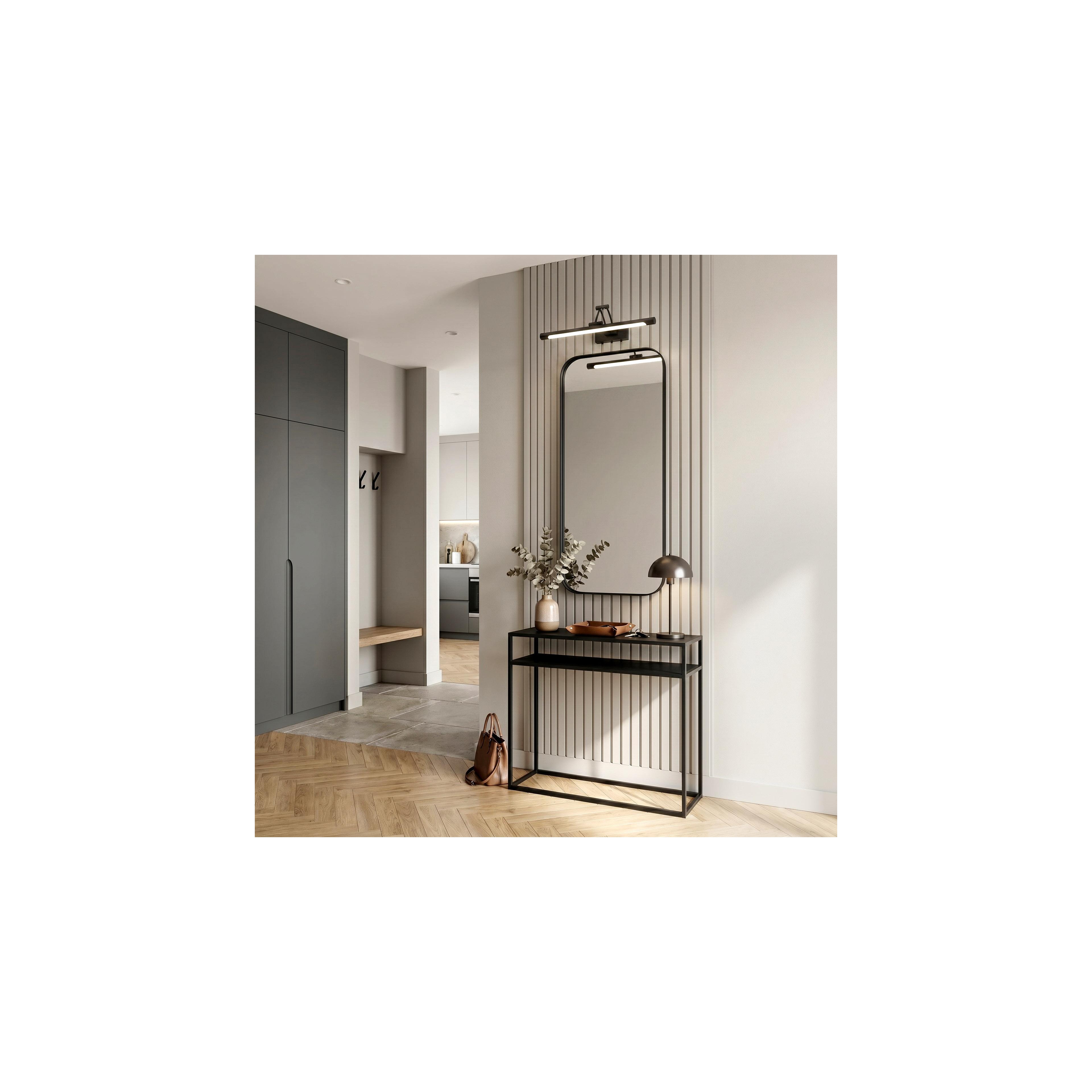 Bathroom LED wall sconce SWE025-1W 42cm Black