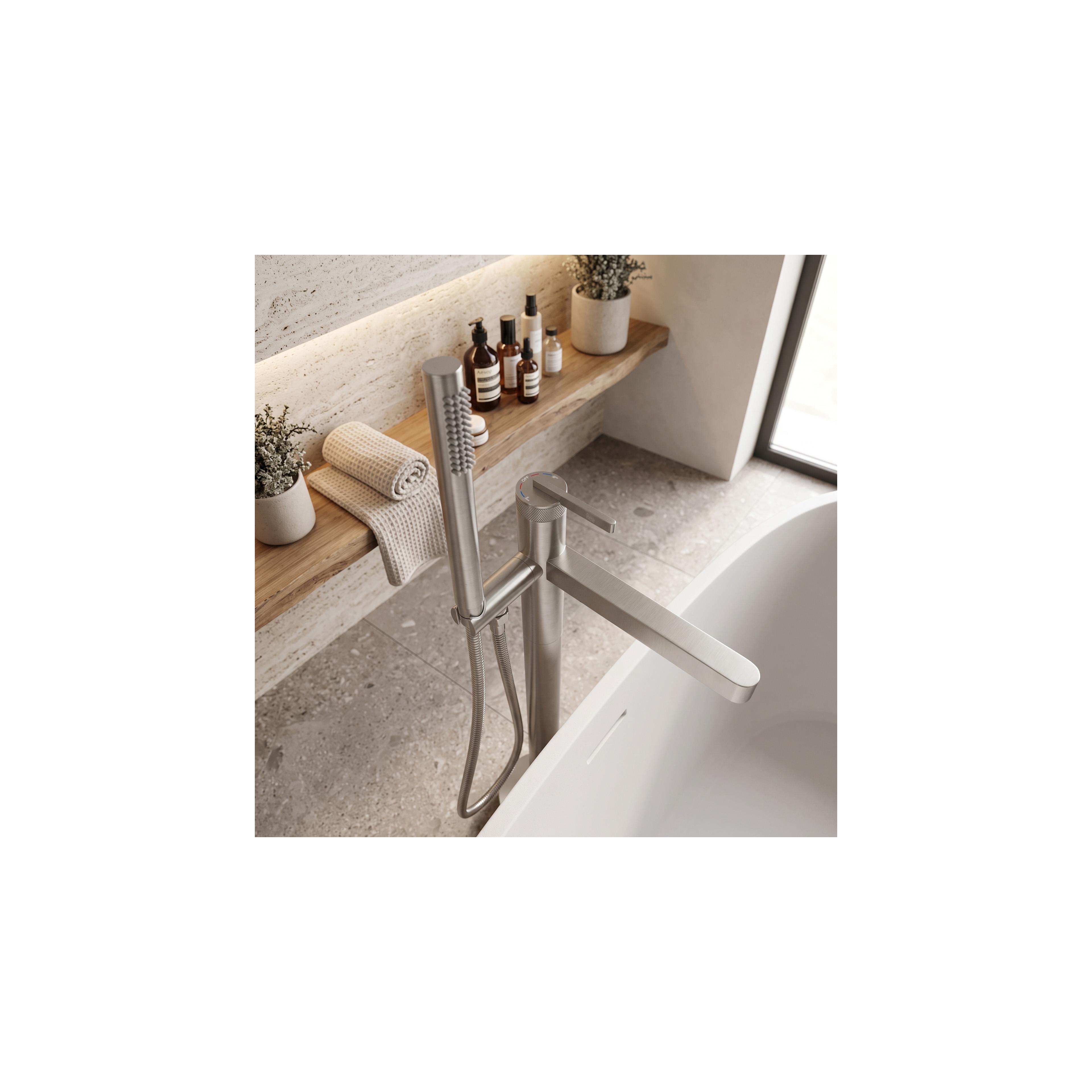 Free-standing faucet Rea Grace Brush Nickel