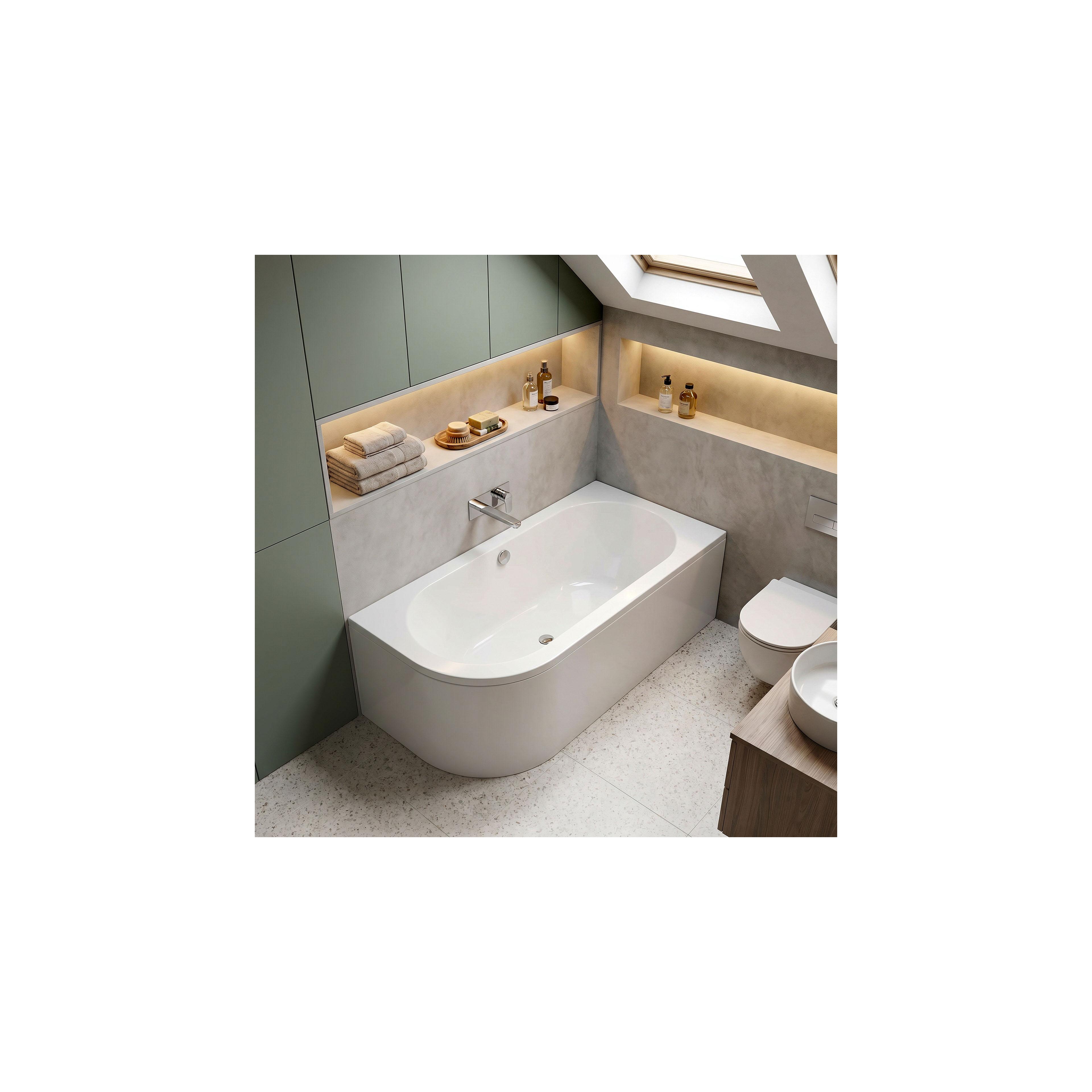 Acryl Eckbadewanne Rea Orion Right 150cm