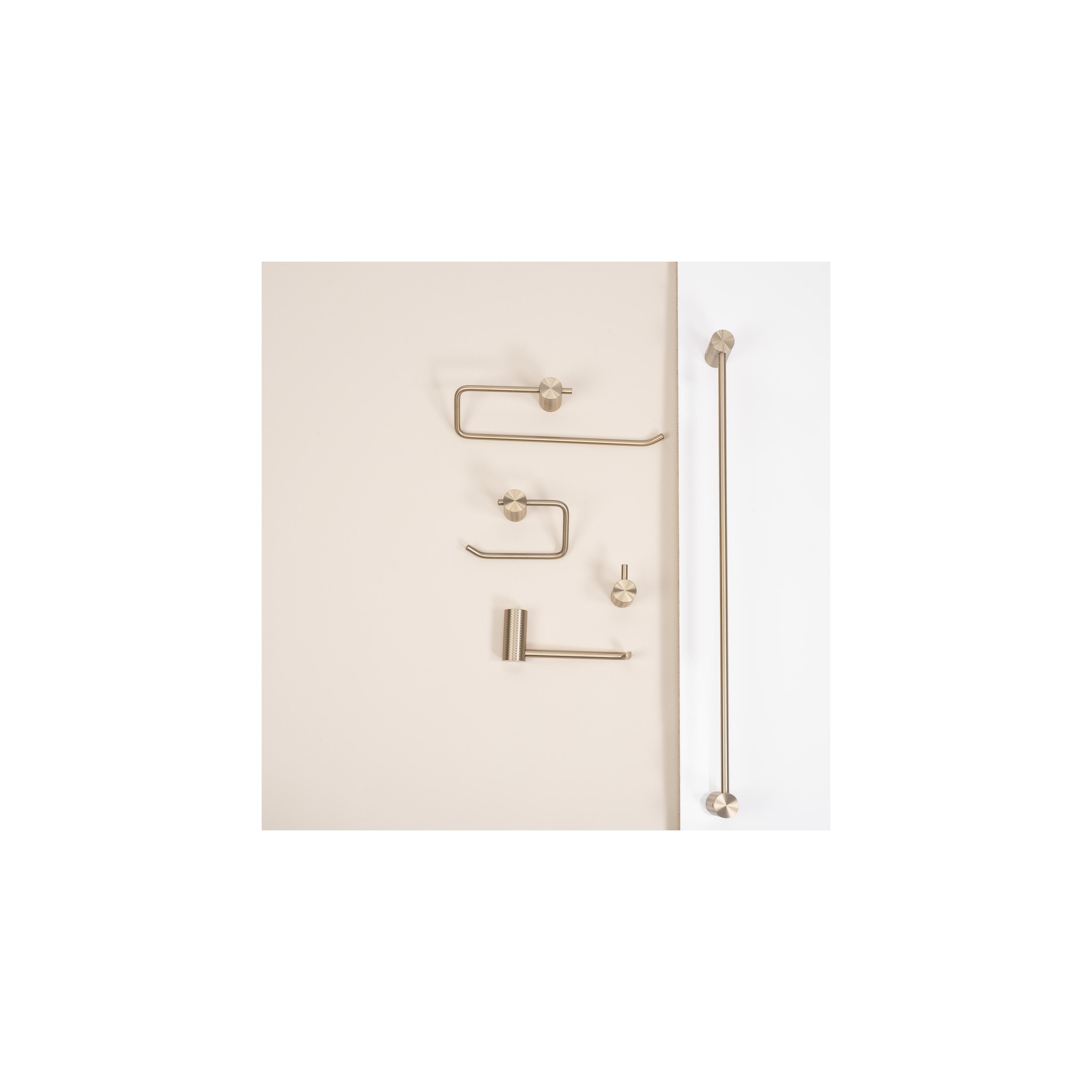Halter für Toilettenpapier 9711 Prism Brush Gold