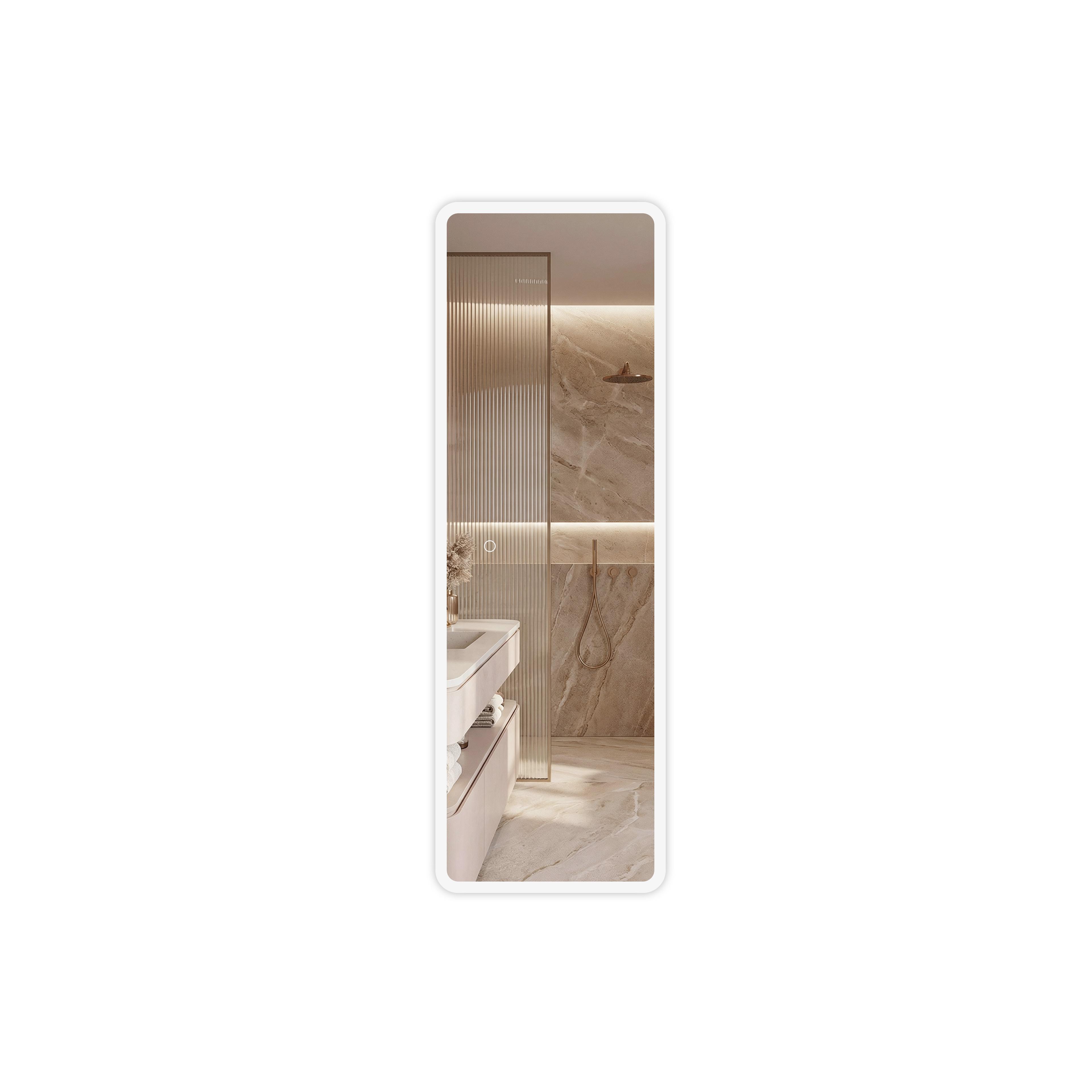 Spiegel LED 150x50cm MOL-SQ