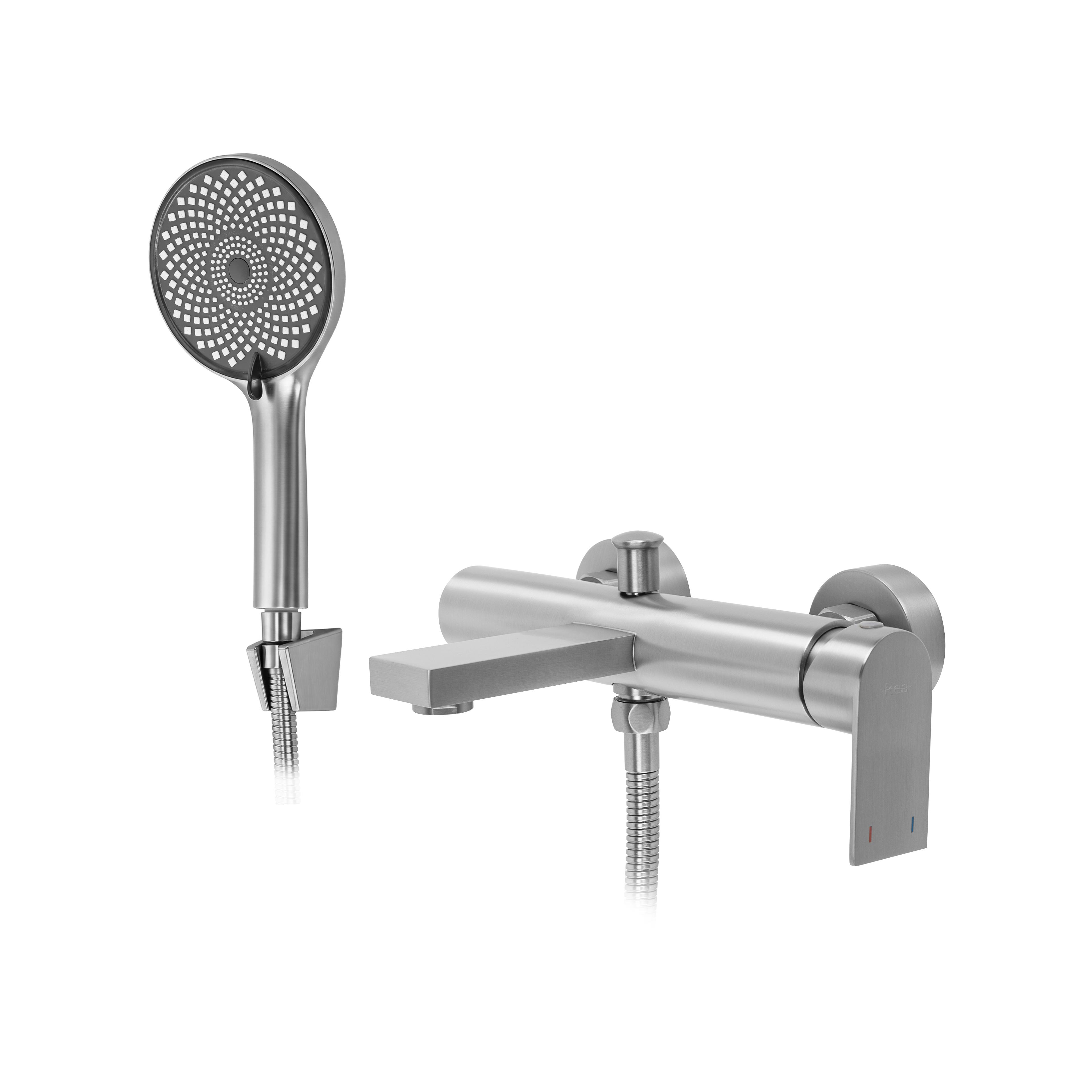 Badewannenarmatur REA Hunter Brush Nickle