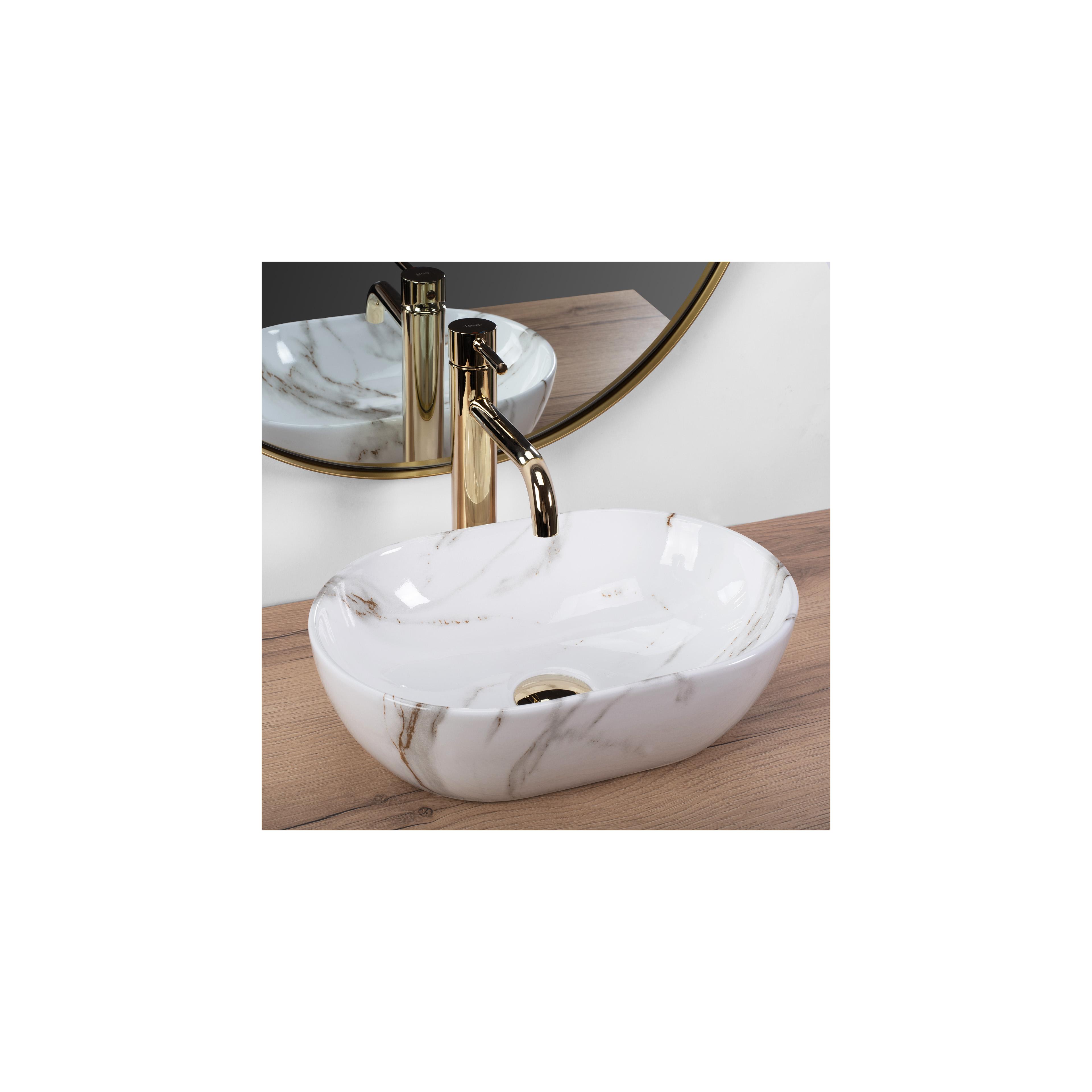 Νιπτήρας Rea AMELIA MINI AIAX SHINY  (38 x Π 26 x Υ12)