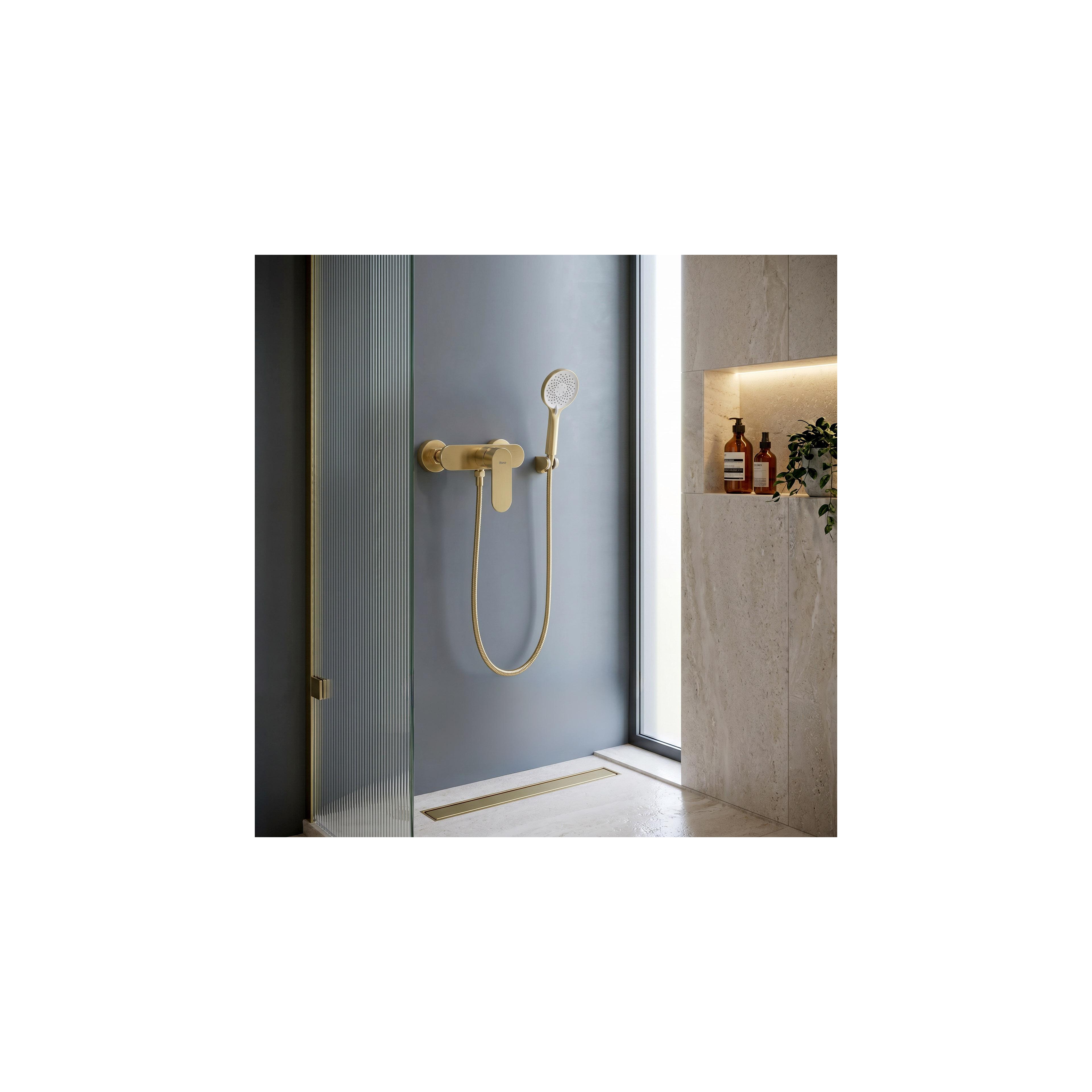 Duscharmatur REA DROP Brush Gold