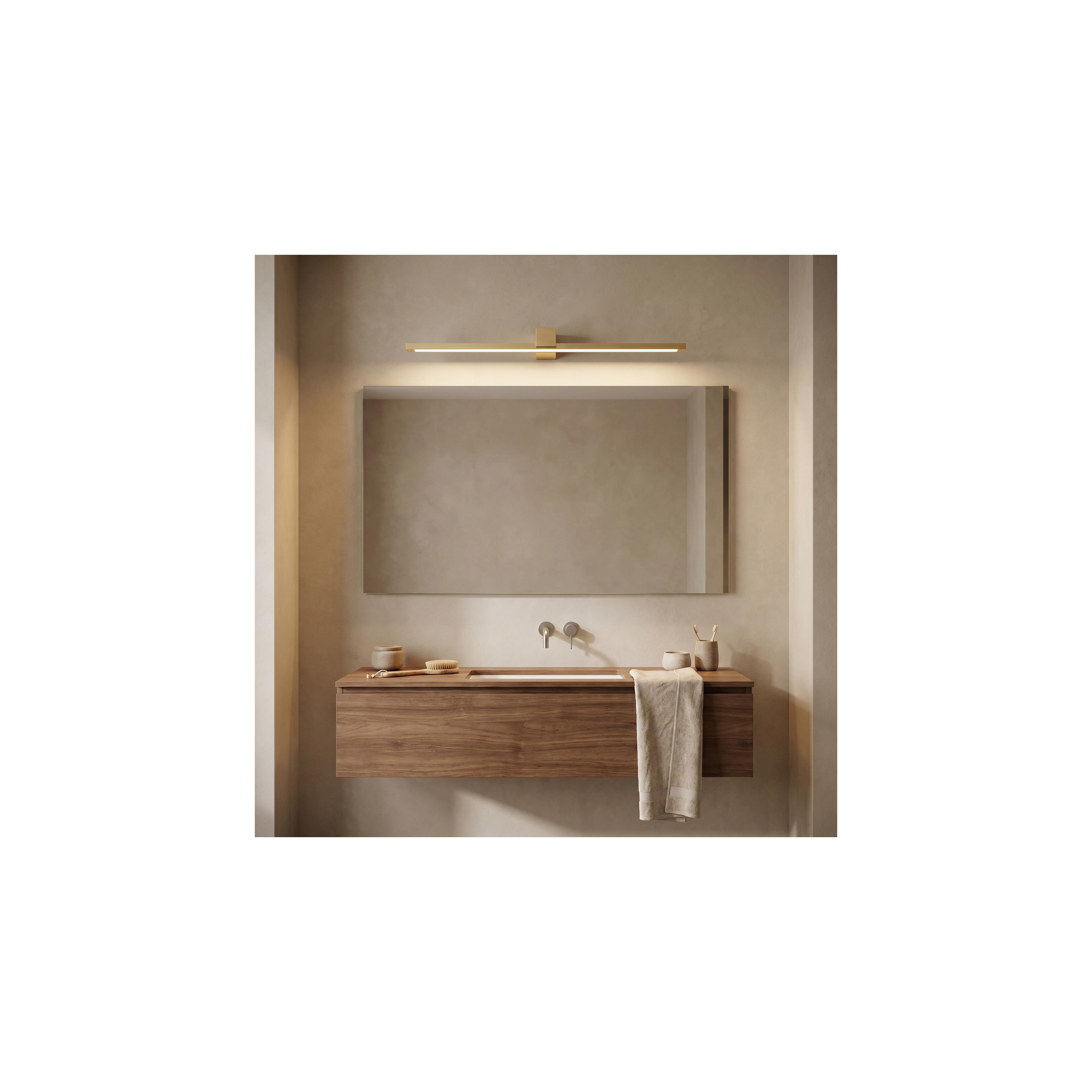 LED аплик за баня SWE048-1W 80cm GOLD BRUSH