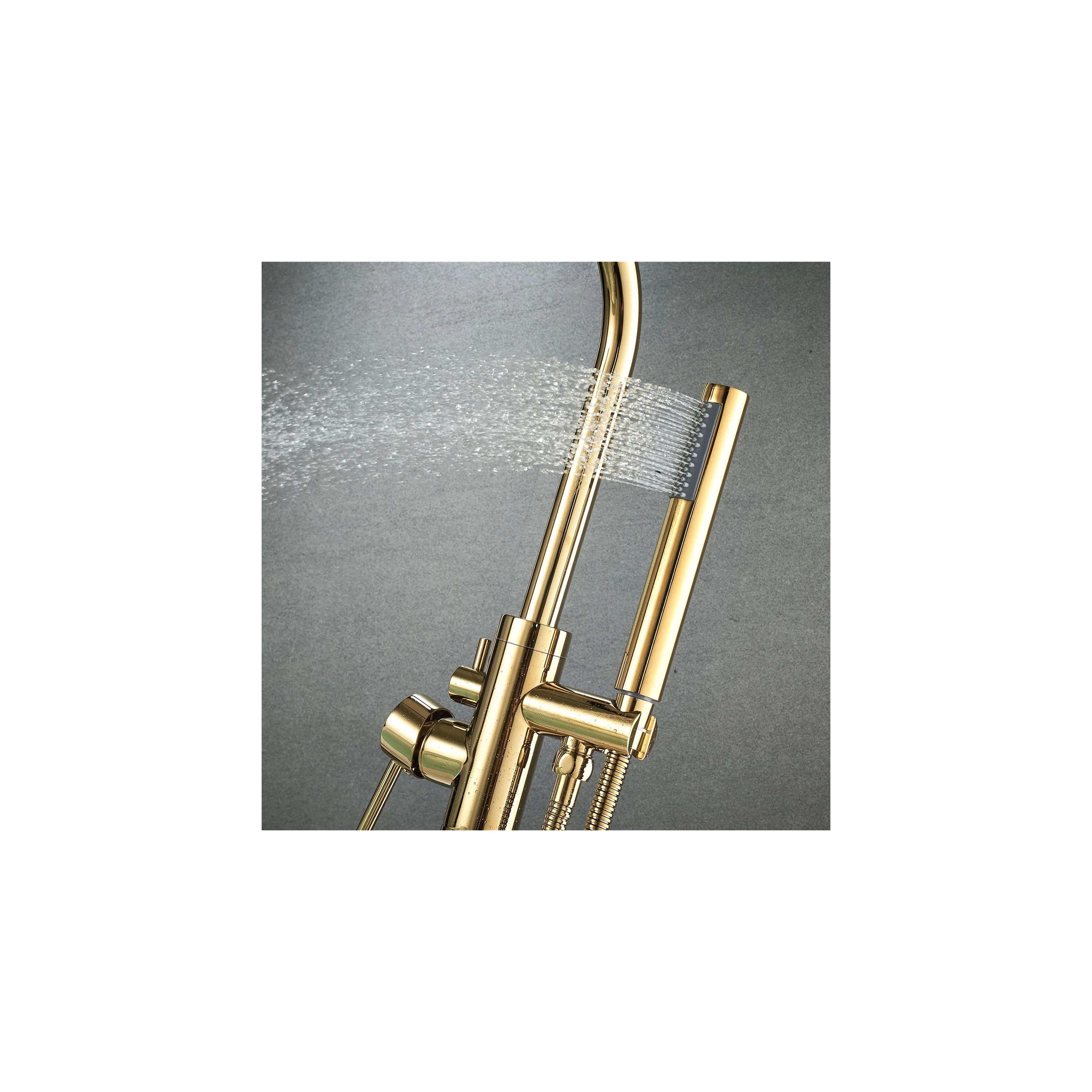 Frei stehende Armatur Rea Lungo Gold