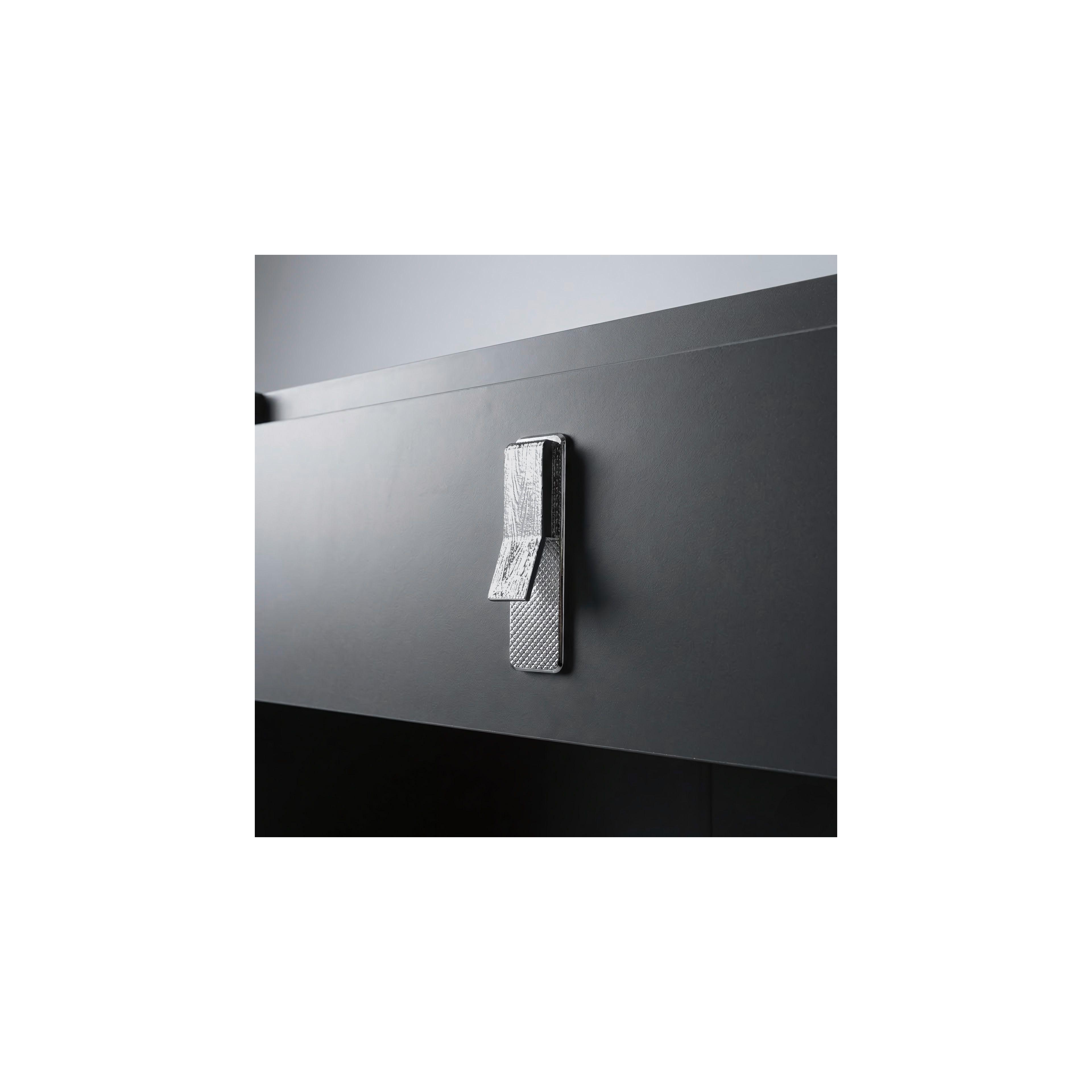 Badezimmermöbel-Set mit Waschbecken Toledo 80cm Grey