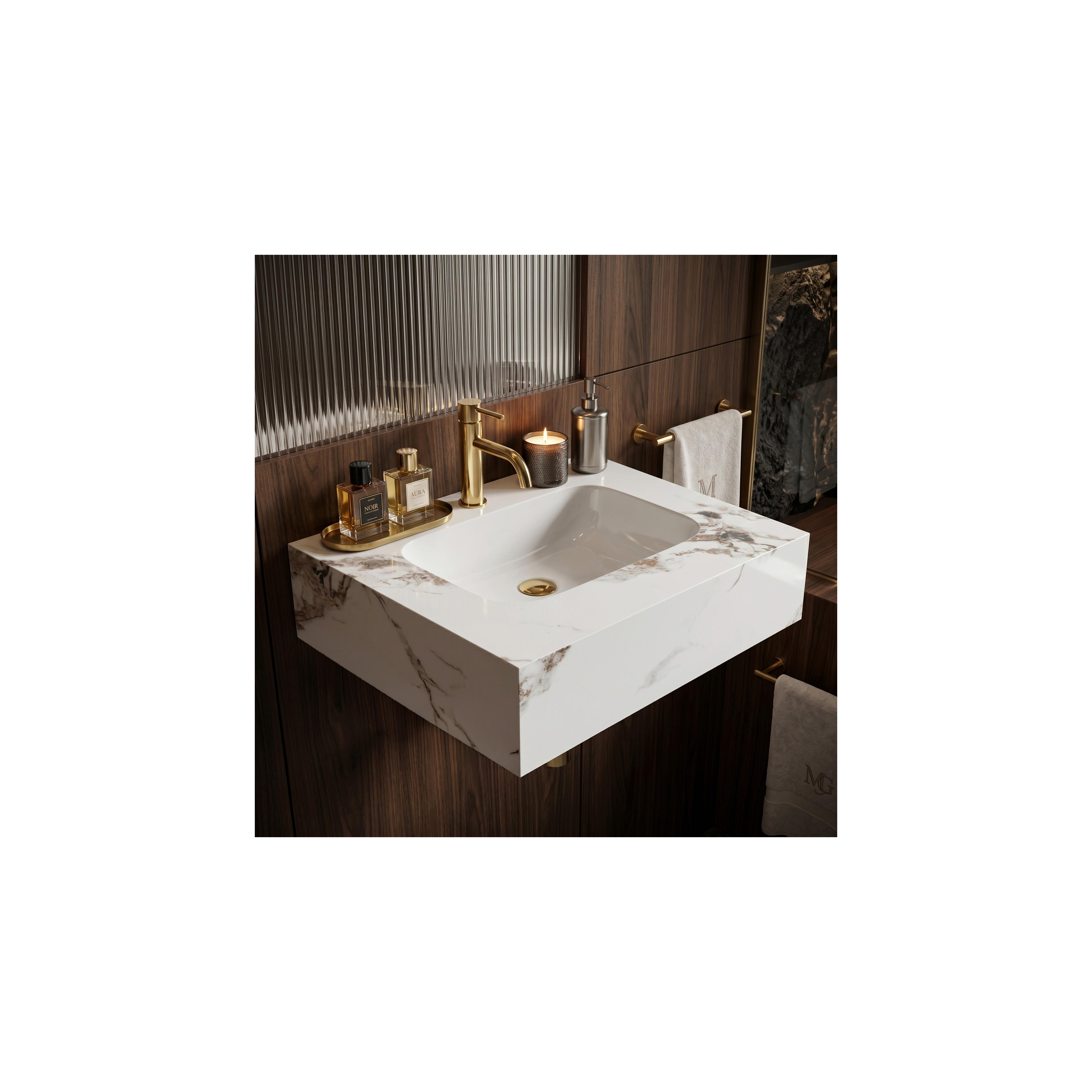 Wandwaschbecken REA Aresa Cold Jade 60