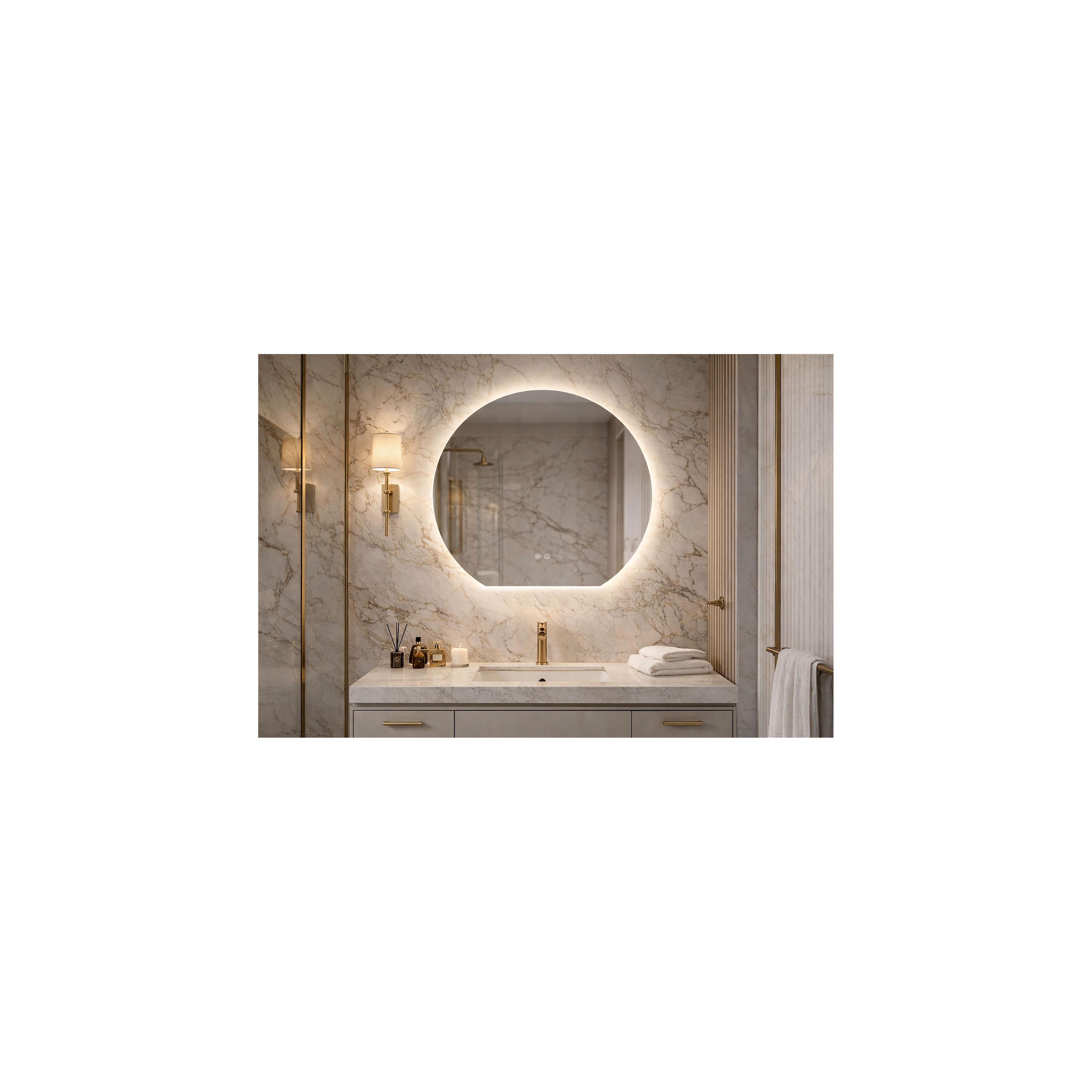 Spiegel LED 80cm Fabio
